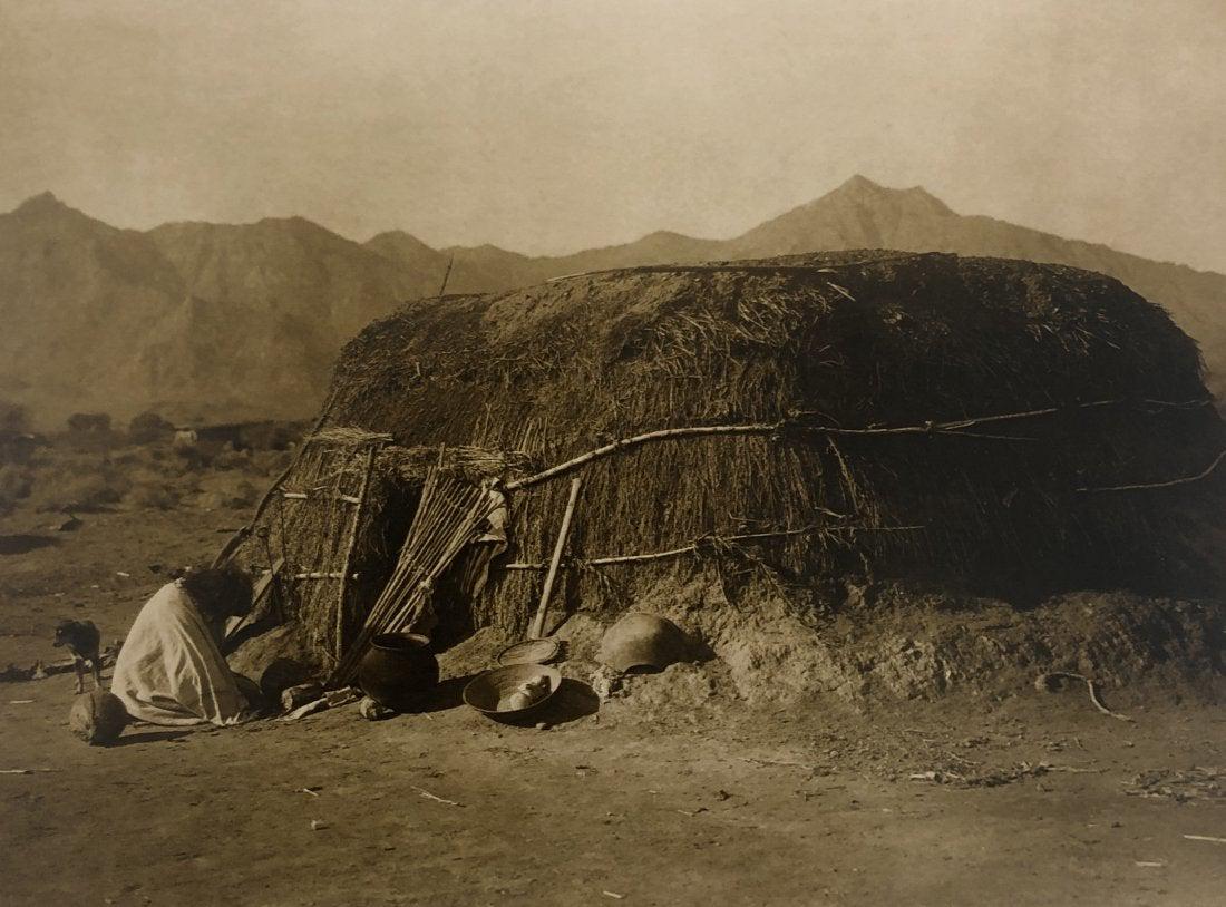 Edward Curtis - Pima Earth Lodge (1 of 1)