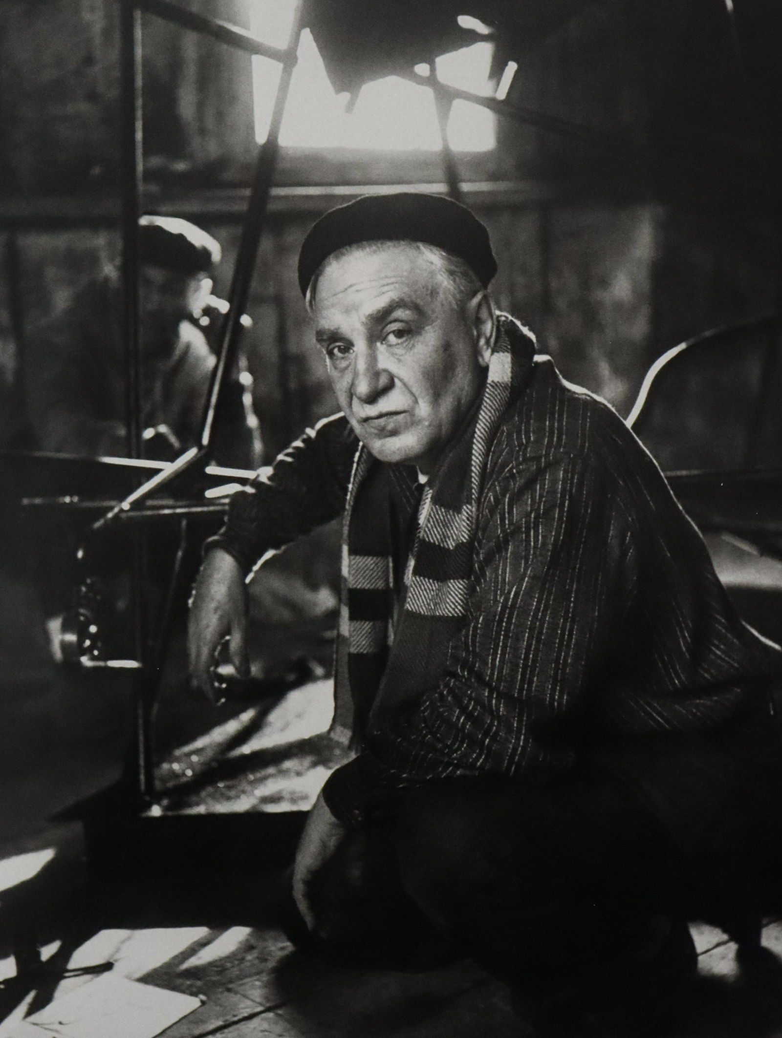 Gordon Parks - Ruben Nakian, Photo-Litho: GORDON PARKS - (1912-2006) Ruben Nakian Photo-Litho Printed later 20th Century 9" x 7" (Image Size)