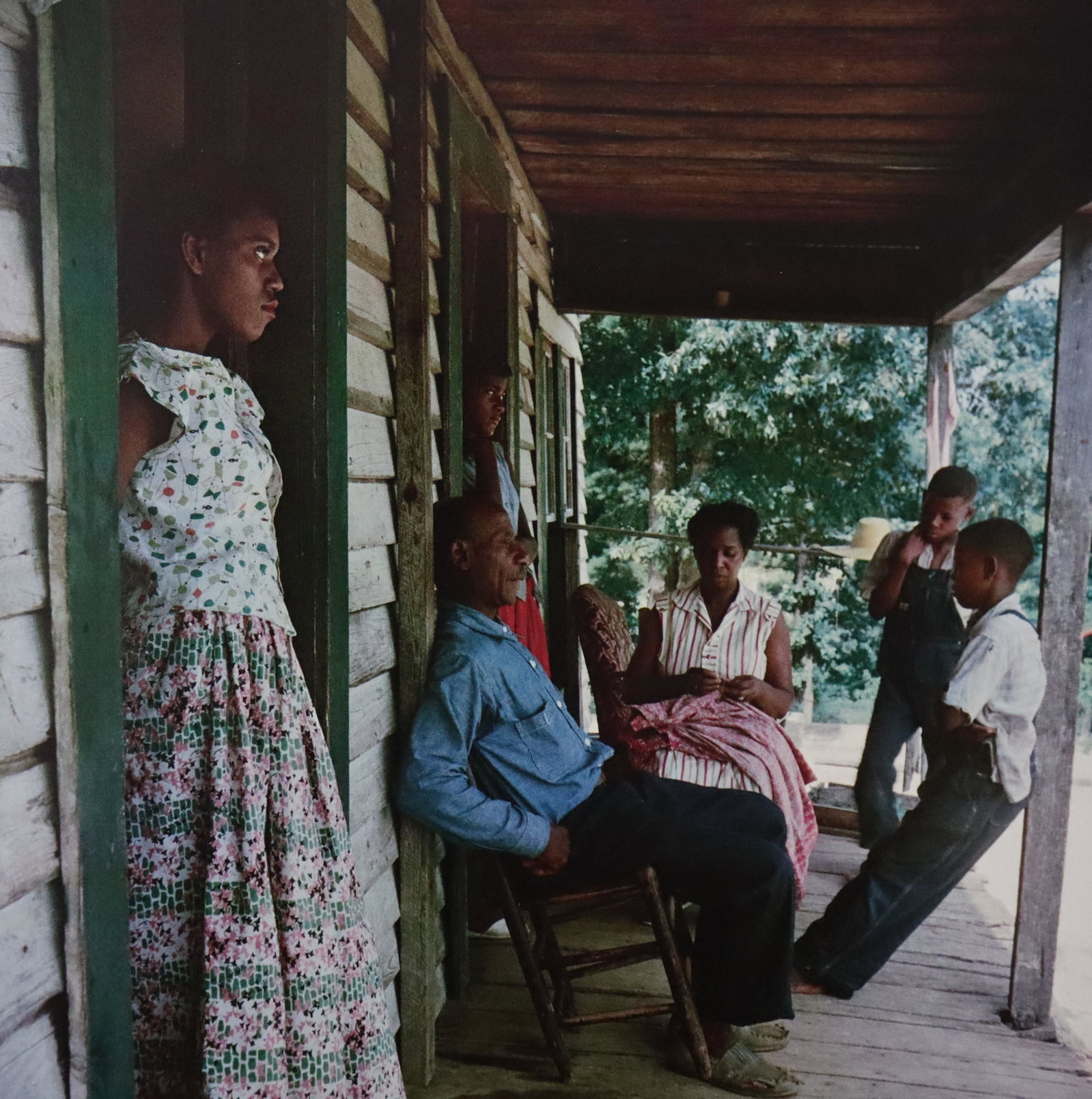 Gordon Parks - Segregation in the South, Photo-Litho: GORDON PARKS - (1912-2006) Segregation in the South Photo-Litho Printed later 20th Century 7" x 7" (Image Size)