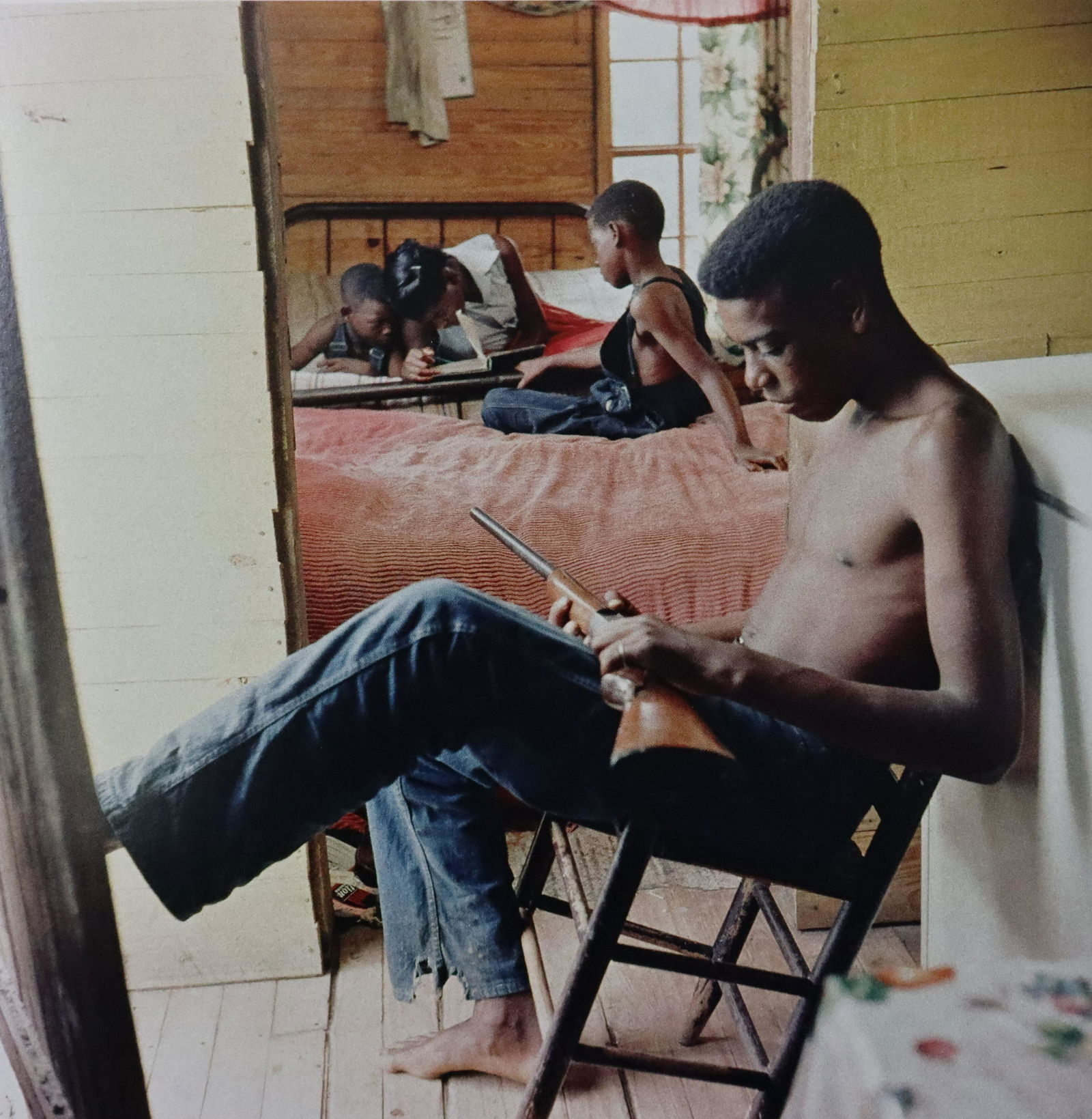 Gordon Parks - Segregation in the South, Photo-Litho: GORDON PARKS - (1912-2006) Segregation in the South Photo-Litho Printed later 20th Century 7" x 7" (Image Size)