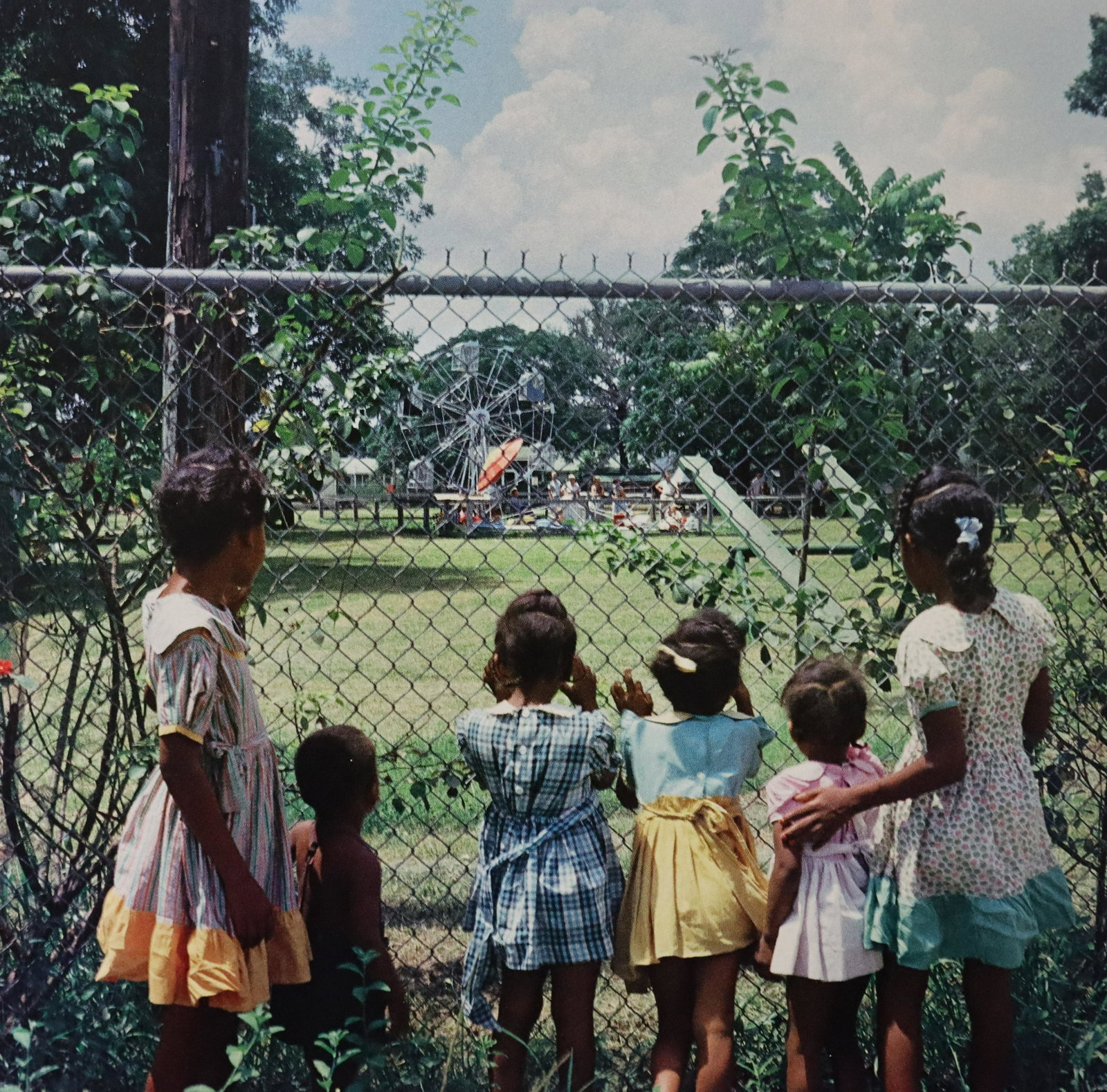Gordon Parks - Segregation in the South, Photo-Litho: GORDON PARKS - (1912-2006) Segragation in the South Photo-Litho Printed later 20th Century 7" x 7" (Image Size)