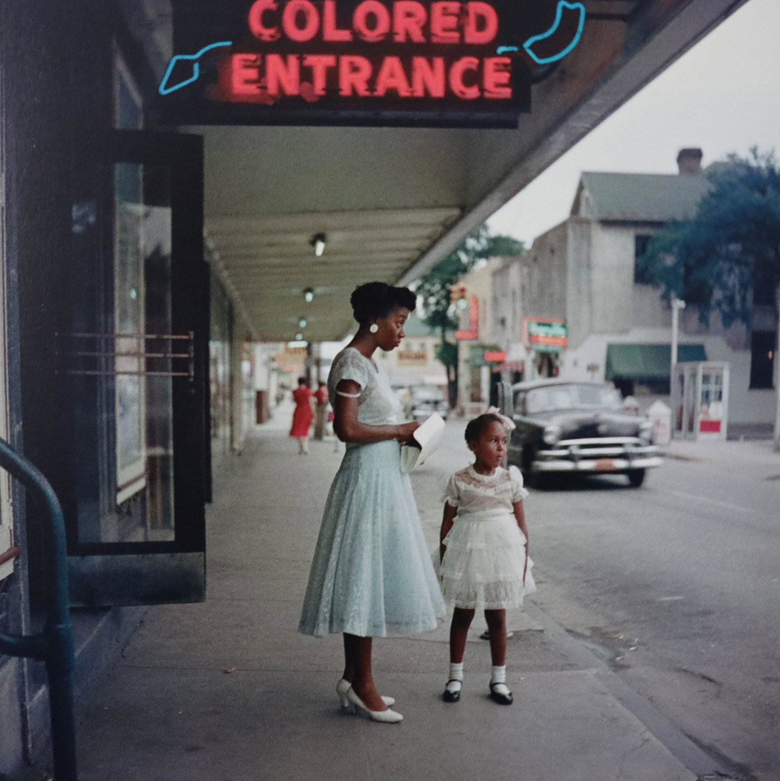 Gordon Parks - Segregation in the South, Photo-Litho: GORDON PARKS - (1912-2006) Segregation in the South Photo-Litho Printed later 20th Century 7" x 7" (Image Size)