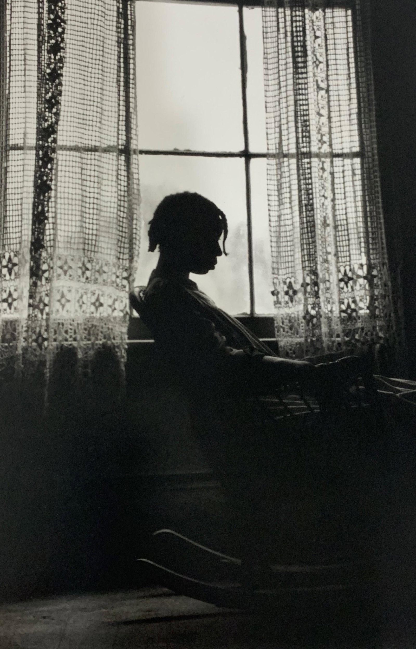 Gordon Parks - Whoopie Goldberg, Photo-Litho: GORDON PARKS - (1912-2006) Photo-Litho Printed later 20th Century 8 3/4" x 6" (Image Size)