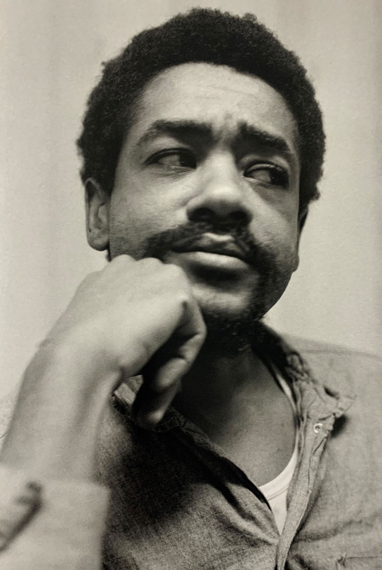 Gordon Parks - Black Panthers, Photo-Litho: GORDON PARKS - (1912-2006) Black Panthers Photo-Litho Printed later 20th Century 8 3/4" x 5 3/4" (Image Size)