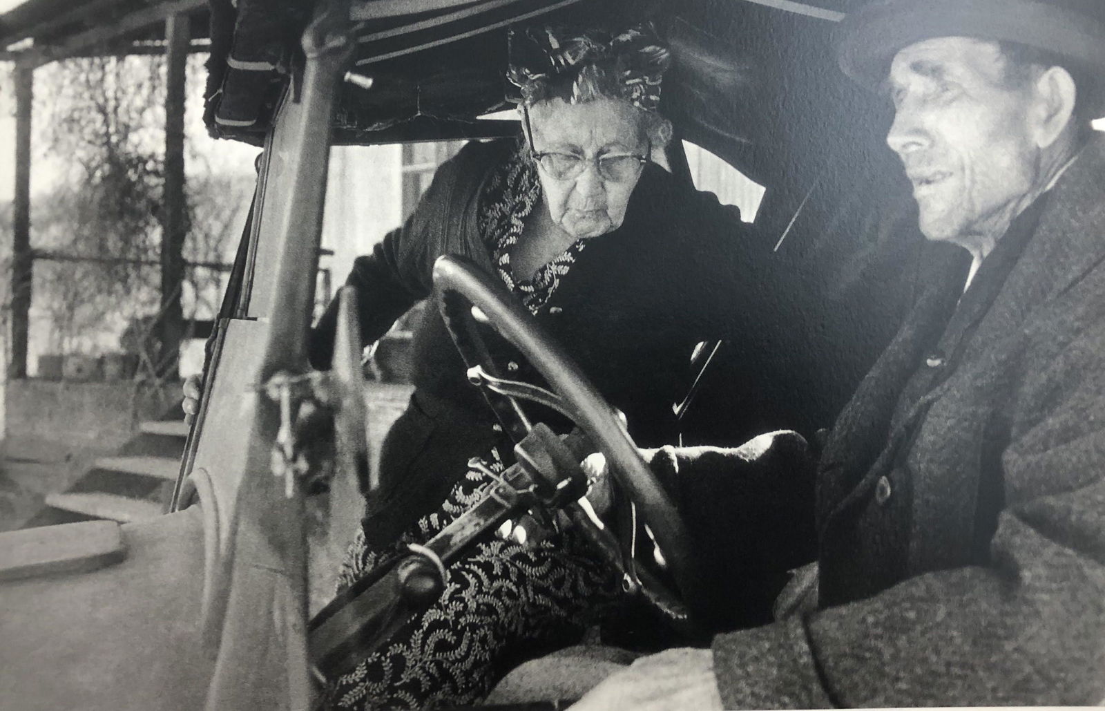 Bruce Davidsons - John & Kate Wall, Photo-Litho: BRUCE DAVIDSON - (B. 1946) John & Kate Wall Photo-Litho Printed circa later third quarter 20th century 6 1/2" x 9 5/8" (Image Size)