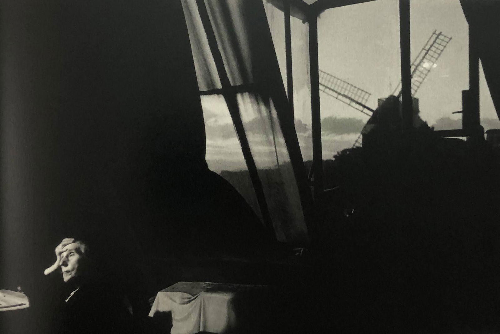 Bruce Davidsons - Widow of Montmartre, Photo-Litho: BRUCE DAVIDSON - (B. 1946) The Widow of Montmartre Photo-Litho Printed circa later third quarter 20th century 6 3/8" x 9 5/8" (Image Size)