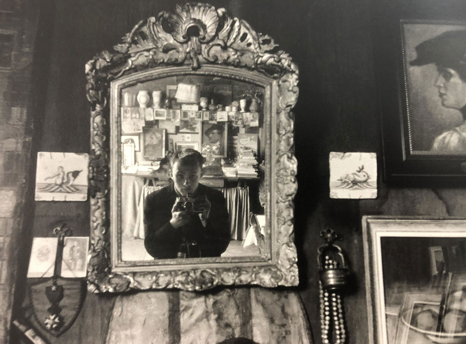 Bruce Davidsons - Widow of Montmartre, Photo-Litho: BRUCE DAVIDSON - (B. 1946) The Widow of Montmartre Photo-Litho Printed circa later third quarter 20th century 6 3/8" x 9 5/8" (Image Size)