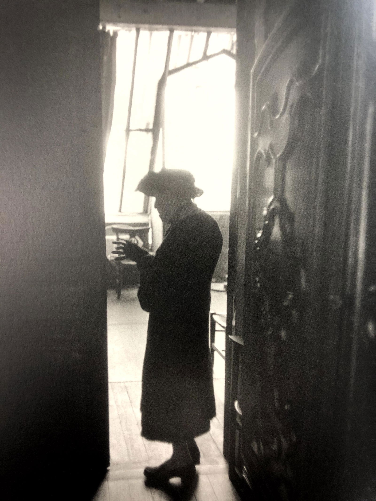 Bruce Davidsons - Widow of Montmartre, Photo-Litho: BRUCE DAVIDSON - (B. 1946) The Widow of Montmartre Photo-Litho Printed circa later third quarter 20th century 9 1/8" x 6 1/8" (Image Size)