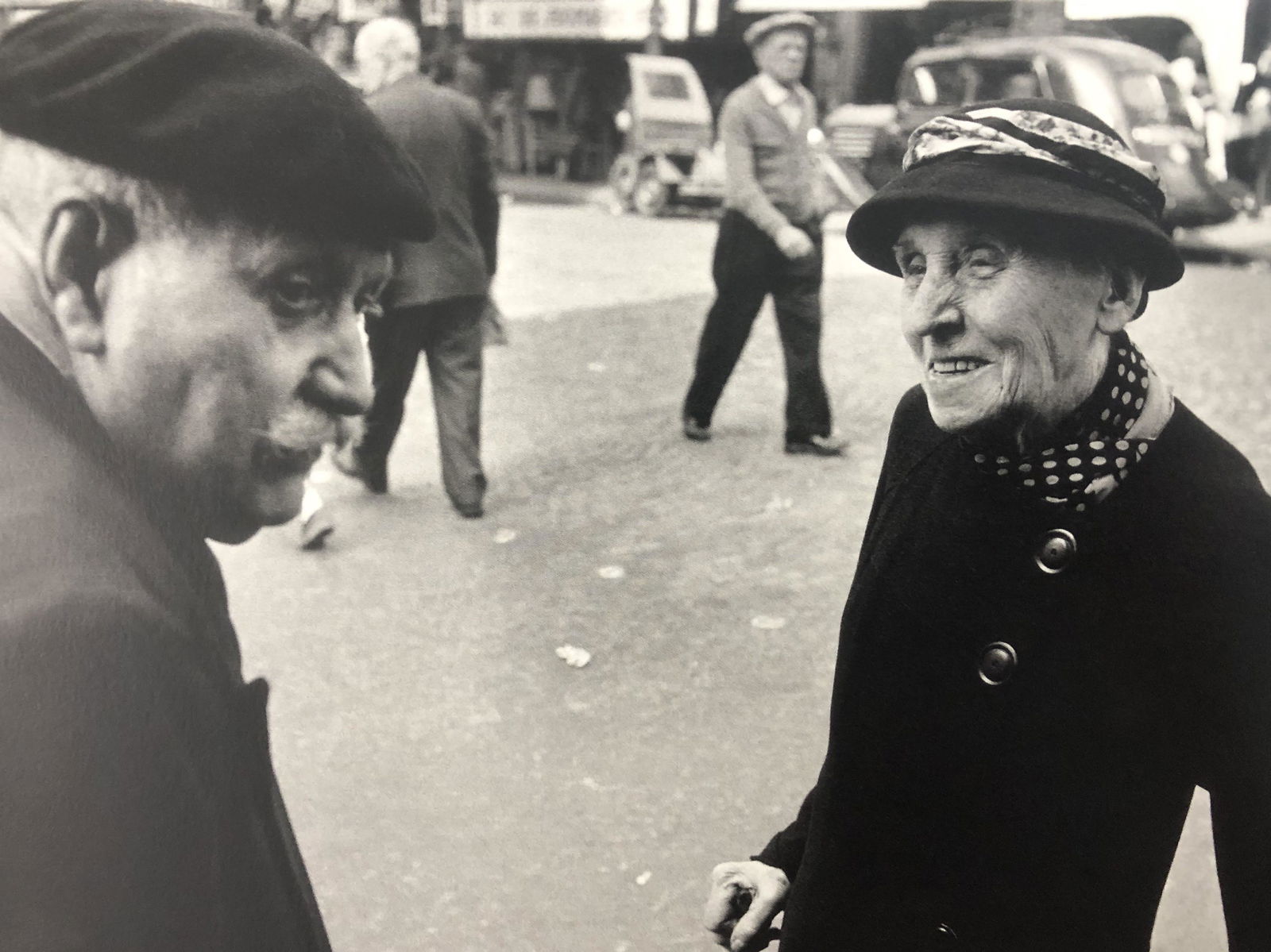 Bruce Davidsons - Widow of Montmartre, Photo-Litho: BRUCE DAVIDSON - (B. 1946) The Widow of Montmartre Photo-Litho Printed circa later third quarter 20th century 6 3/8" x 9 5/8" (Image Size)