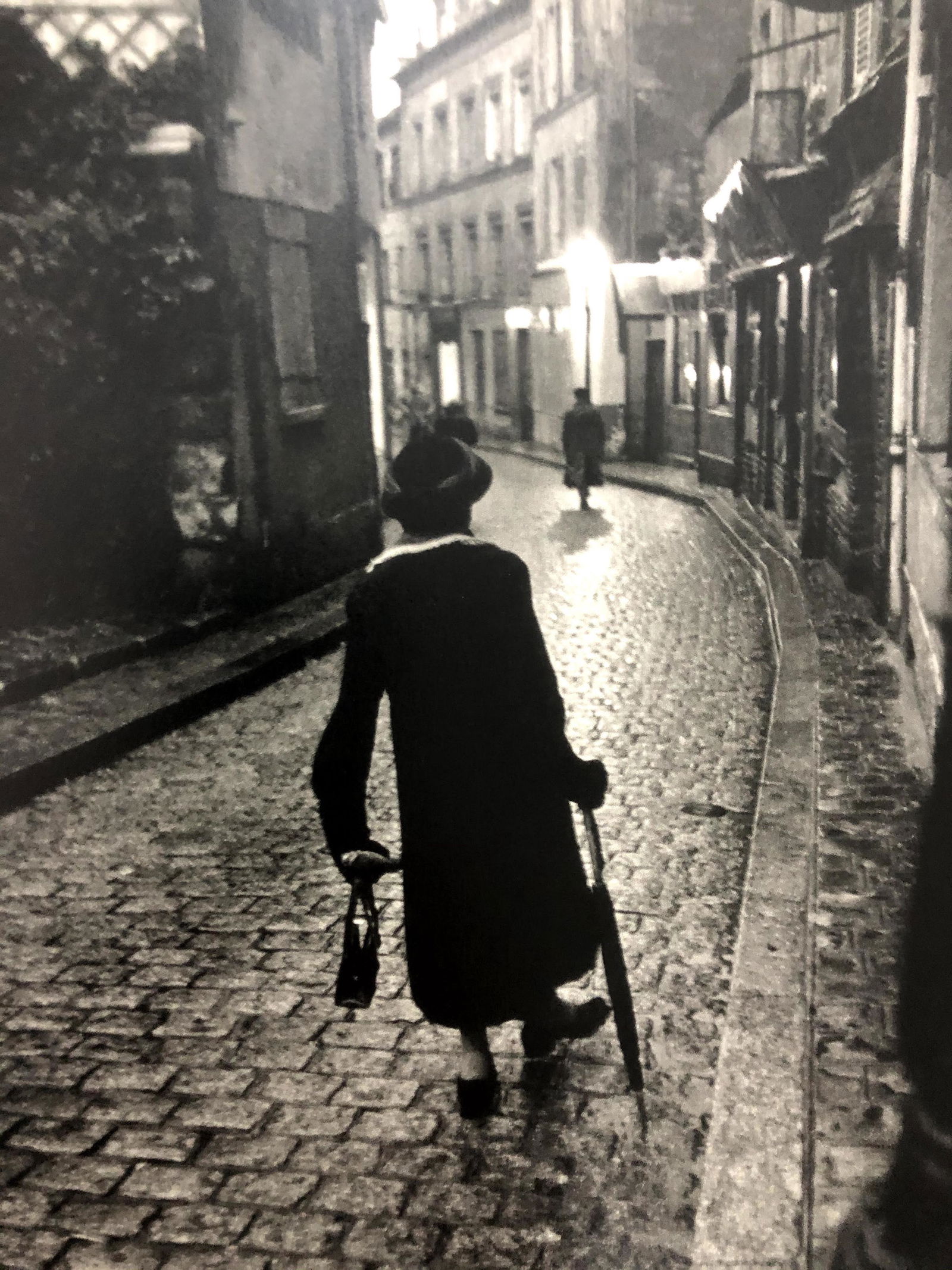 Bruce Davidsons - Widow of Montmartre, Photo-Litho: BRUCE DAVIDSON - (B. 1946) The Widow of Montmartre Photo-Litho Printed circa later third quarter 20th century 9 1/8" x 6 1/8" (Image Size)
