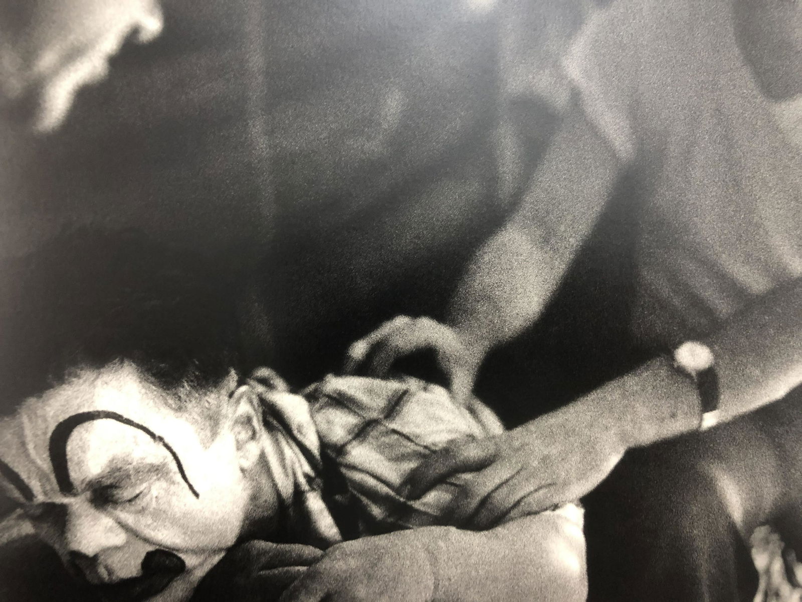 Bruce Davidsons - Cycle Beatty Circus, Photo-Litho: BRUCE DAVIDSON - (B. 1946) The Dwarf and the Clyde Beatty Circus Photo-Litho Printed circa later third quarter 20th century 6 3/8" x 9 5/8" (Image Size)