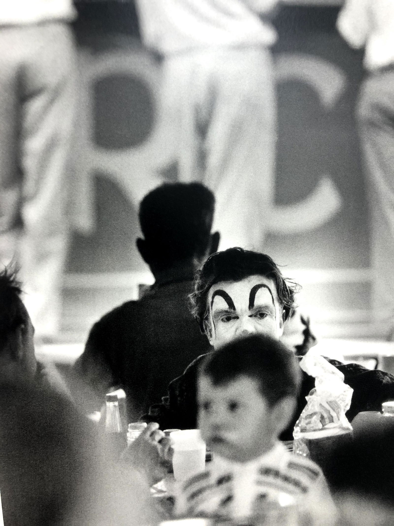 Bruce Davidsons - Cycle Beatty Circus, Photo-Litho: BRUCE DAVIDSON - (B. 1946) The Dwarf and the Clyde Beatty Circus Photo-Litho Printed circa later third quarter 20th century 9 1/8" x 6 1/8" (Image Size)