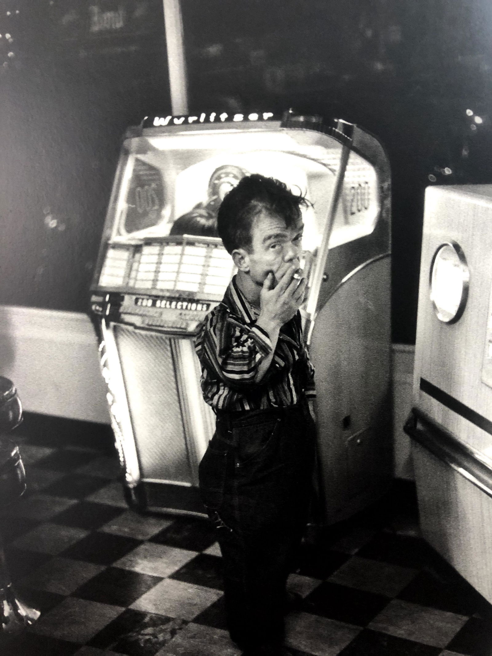 Bruce Davidsons - Cycle Beatty Circus, Photo-Litho: BRUCE DAVIDSON - (B. 1946) The Dwarf and the Clyde Beatty Circus Photo-Litho Printed circa later third quarter 20th century 9 1/8" x 6 1/8" (Image Size)