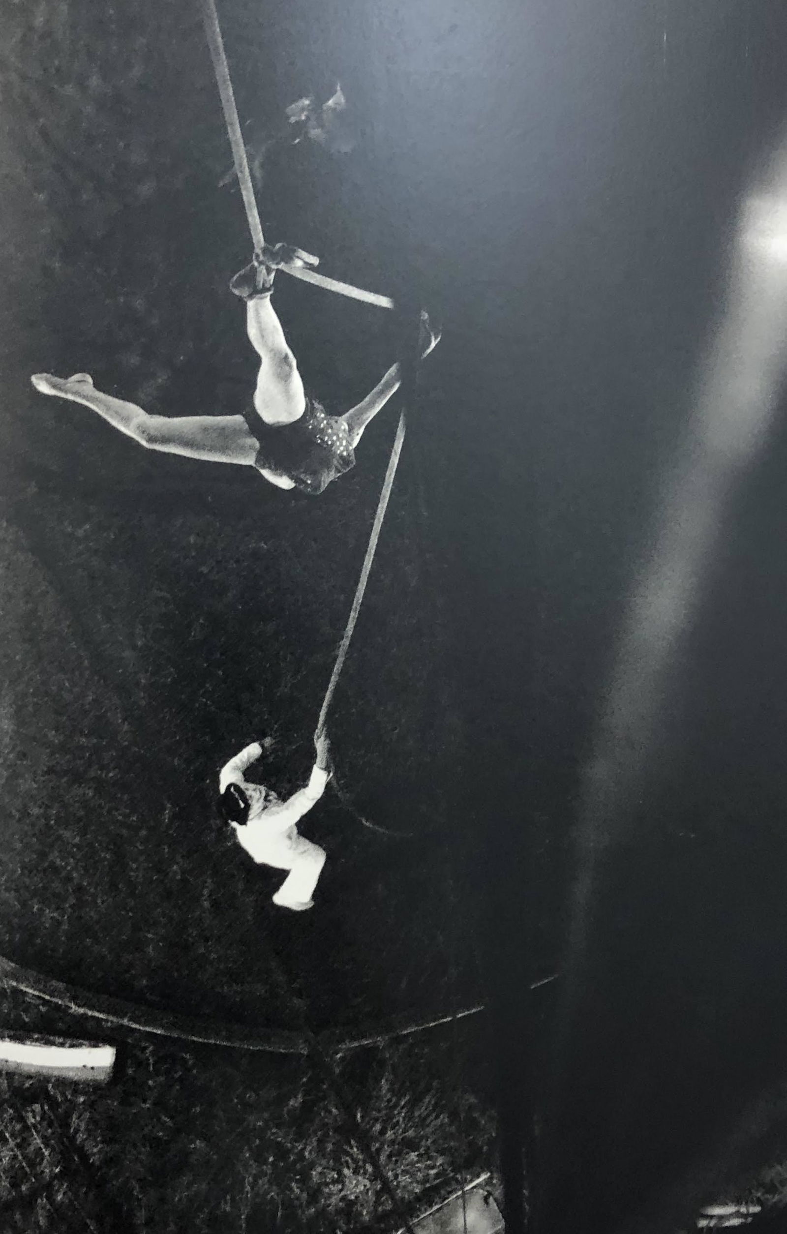 Bruce Davidsons - Cycle Beatty Circus, Photo-Litho: BRUCE DAVIDSON - (B. 1946) The Dwarf and the Clyde Beatty Circus Photo-Litho Printed circa later third quarter 20th century 9 1/8" x 6 1/8" (Image Size)