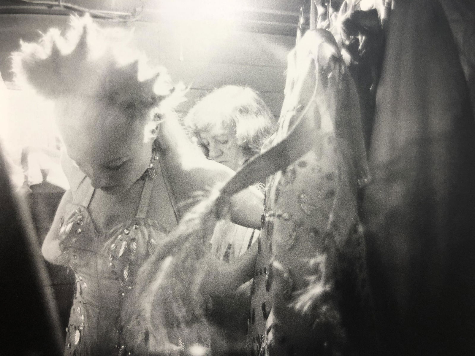 Bruce Davidsons - Cycle Beatty Circus, Photo-Litho: BRUCE DAVIDSON - (B. 1946) The Dwarf and the Clyde Beatty Circus Photo-Litho Printed circa later third quarter 20th century 9 1/8" x 6 1/8" (Image Size)