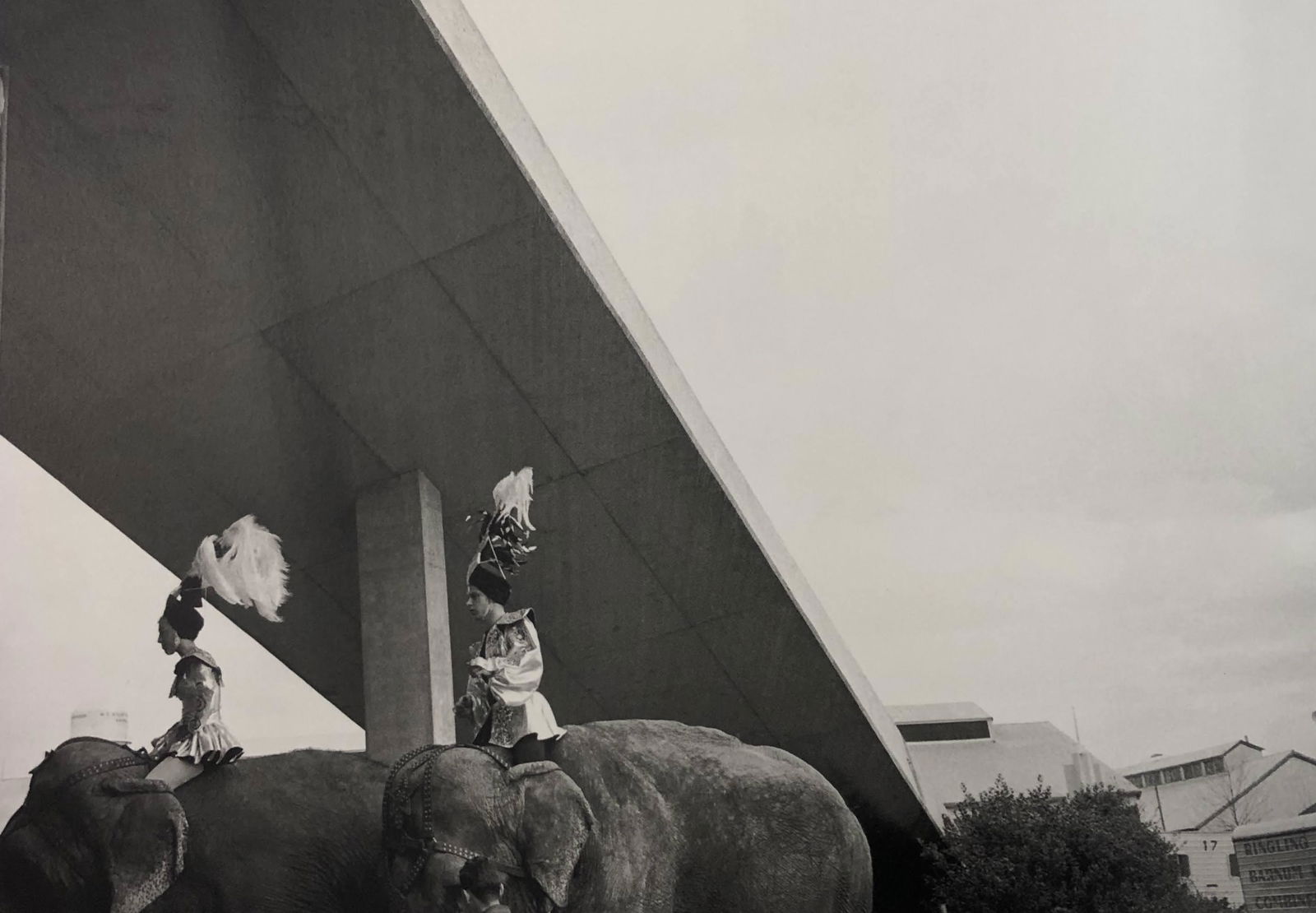 Bruce Davidsons - Ringling Brothers, Photo-Litho: BRUCE DAVIDSON - (B. 1946) Ringling Brothers and Barnum & Bailey Circus Photo-Litho Printed circa later third quarter 20th century 6 3/8" x 9 5/8" (Image Size)