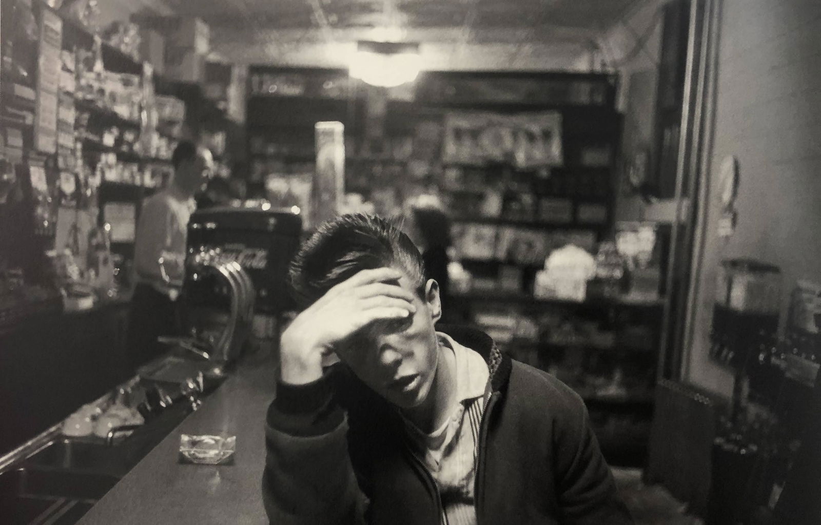 Bruce Davidsons - The Brooklyn Gang, Photo-Litho: BRUCE DAVIDSON - (B. 1946) The Brooklyn Gang Photo-Litho Printed circa later third quarter 20th century 6 3/8" x 9 5/8" (Image Size)