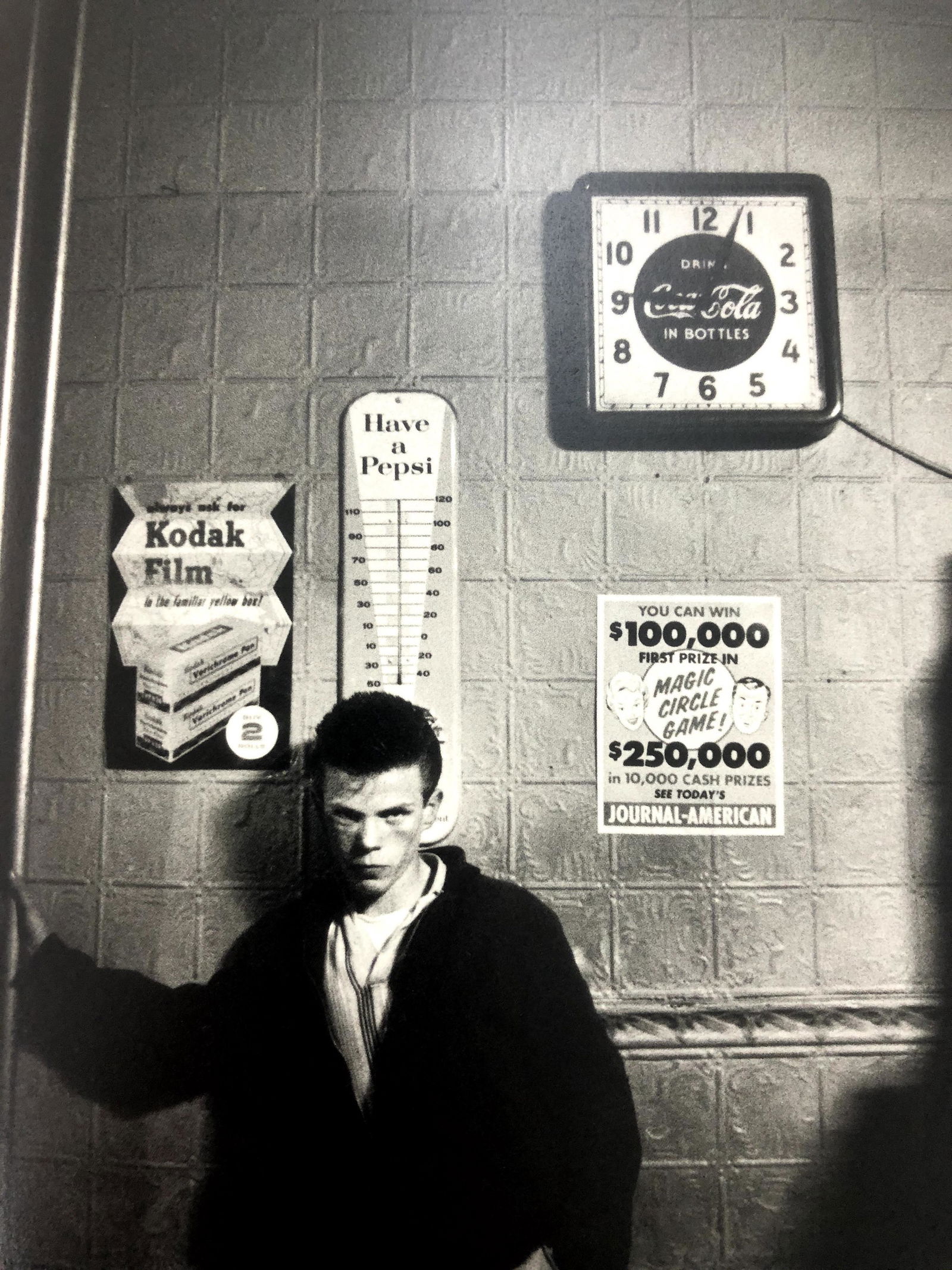 Bruce Davidsons - The Brooklyn Gang, Photo-Litho: BRUCE DAVIDSON - (B. 1946) The Brooklyn Gang Photo-Litho Printed circa later third quarter 20th century 9 1/8" x 6 1/8" (Image Size)