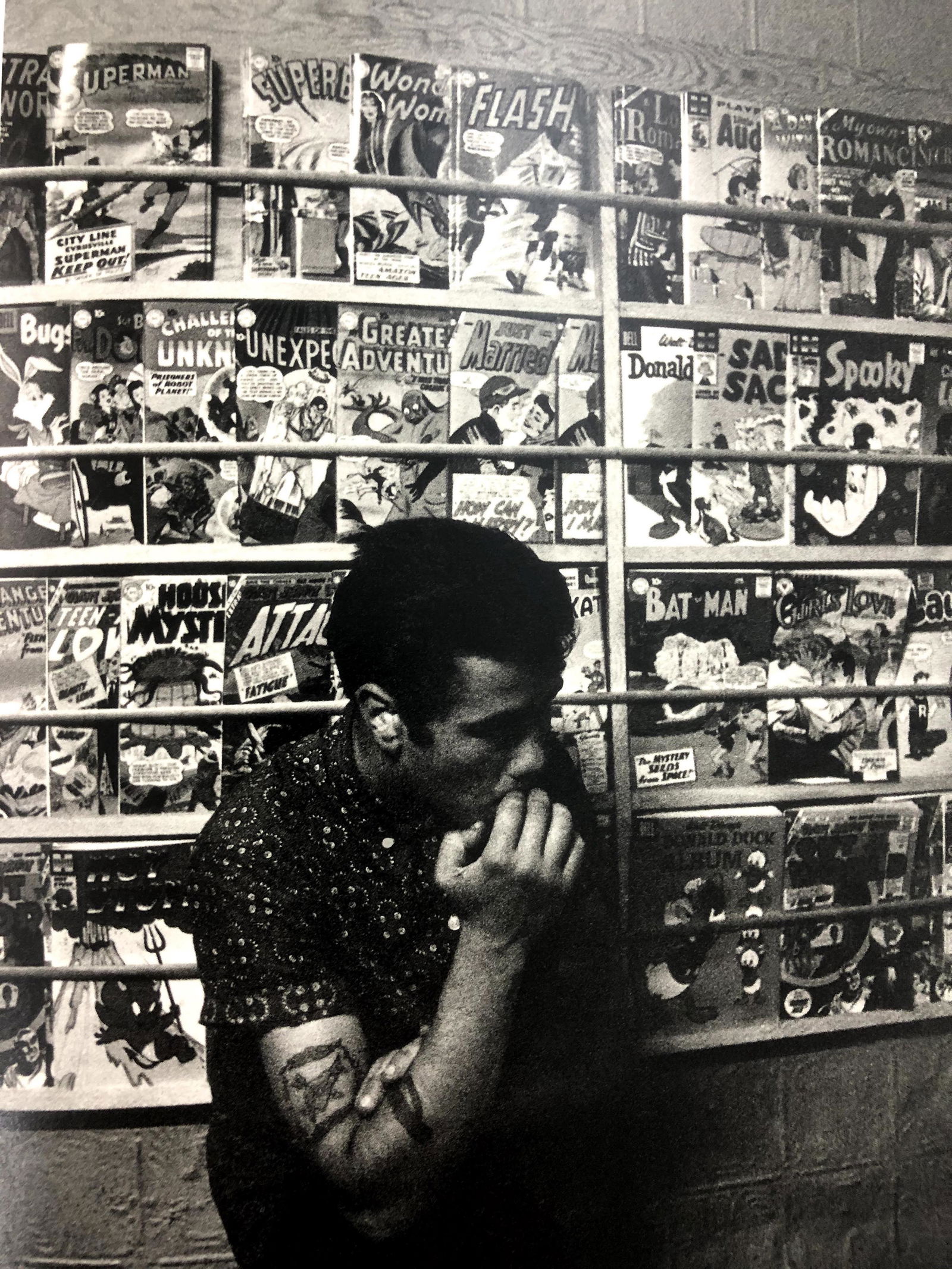 Bruce Davidsons - The Brooklyn Gang, Photo-Litho: BRUCE DAVIDSON - (B. 1946) The Brooklyn Gang Photo-Litho Printed circa later third quarter 20th century 9 1/8" x 6 1/8" (Image Size)