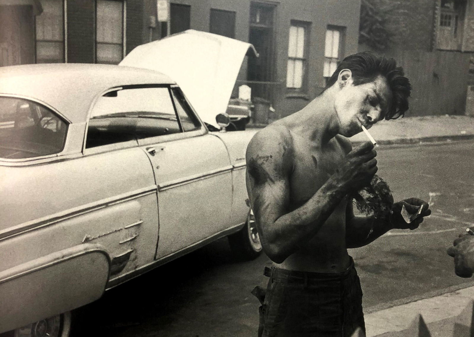 Bruce Davidsons - The Brooklyn Gang, Photo-Litho: BRUCE DAVIDSON - (B. 1946) The Brooklyn Gang Photo-Litho Printed circa later third quarter 20th century 6 3/8" x 9 5/8" (Image Size)