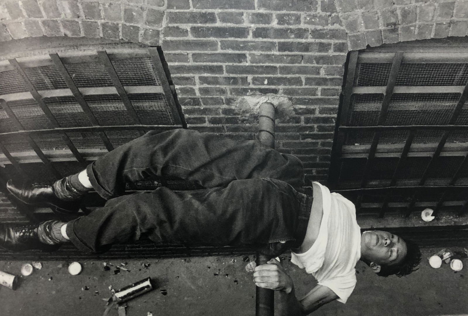 Bruce Davidsons - The Brooklyn Gang, Photo-Litho: BRUCE DAVIDSON - (B. 1946) The Brooklyn Gang Photo-Litho Printed circa later third quarter 20th century 6 3/8" x 9 5/8" (Image Size)