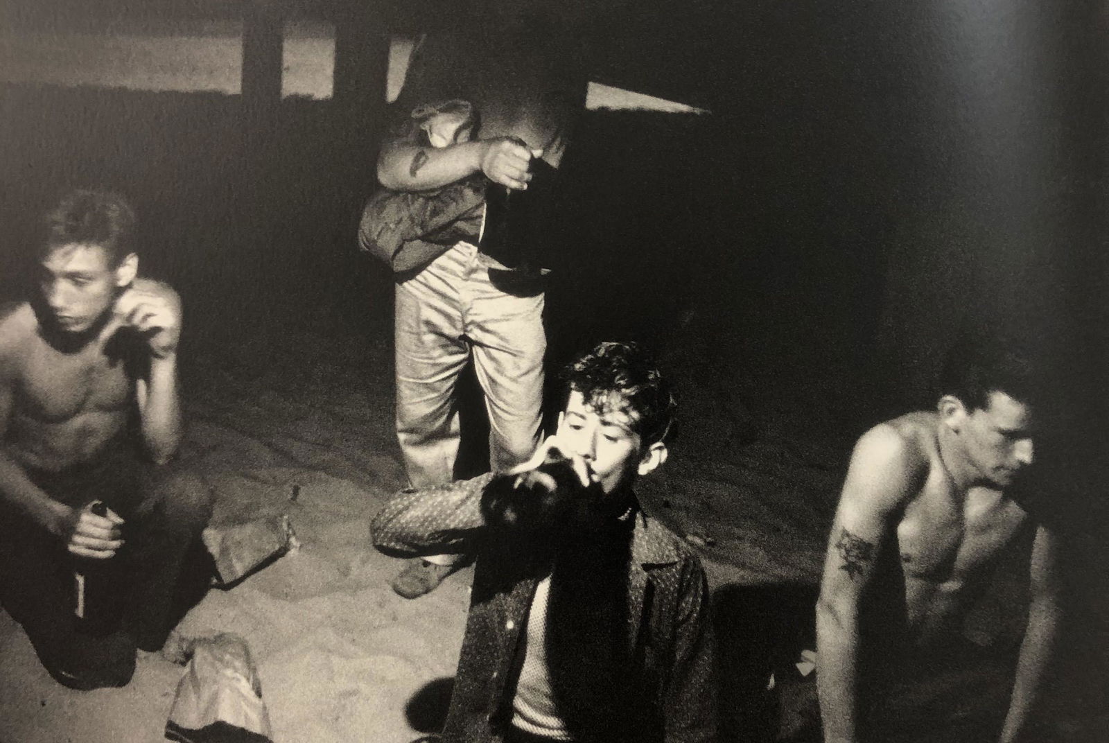 Bruce Davidsons - The Brooklyn Gang, Photo-Litho: BRUCE DAVIDSON - (B. 1946) The Brooklyn Gang Photo-Litho Printed circa later third quarter 20th century 6 3/8" x 9 5/8" (Image Size)