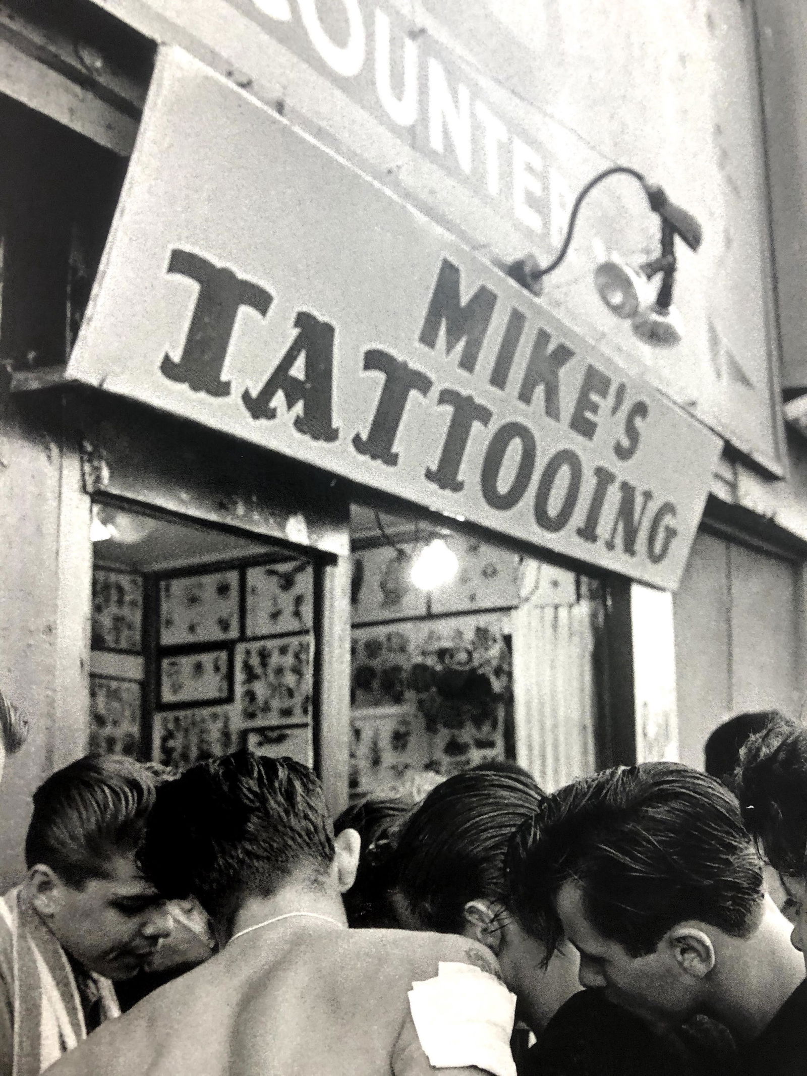 Bruce Davidsons - The Brooklyn Gang, Photo-Litho: BRUCE DAVIDSON - (B. 1946) The Brooklyn Gang Photo-Litho Printed circa later third quarter 20th century 9 1/8" x 6 1/8" (Image Size)