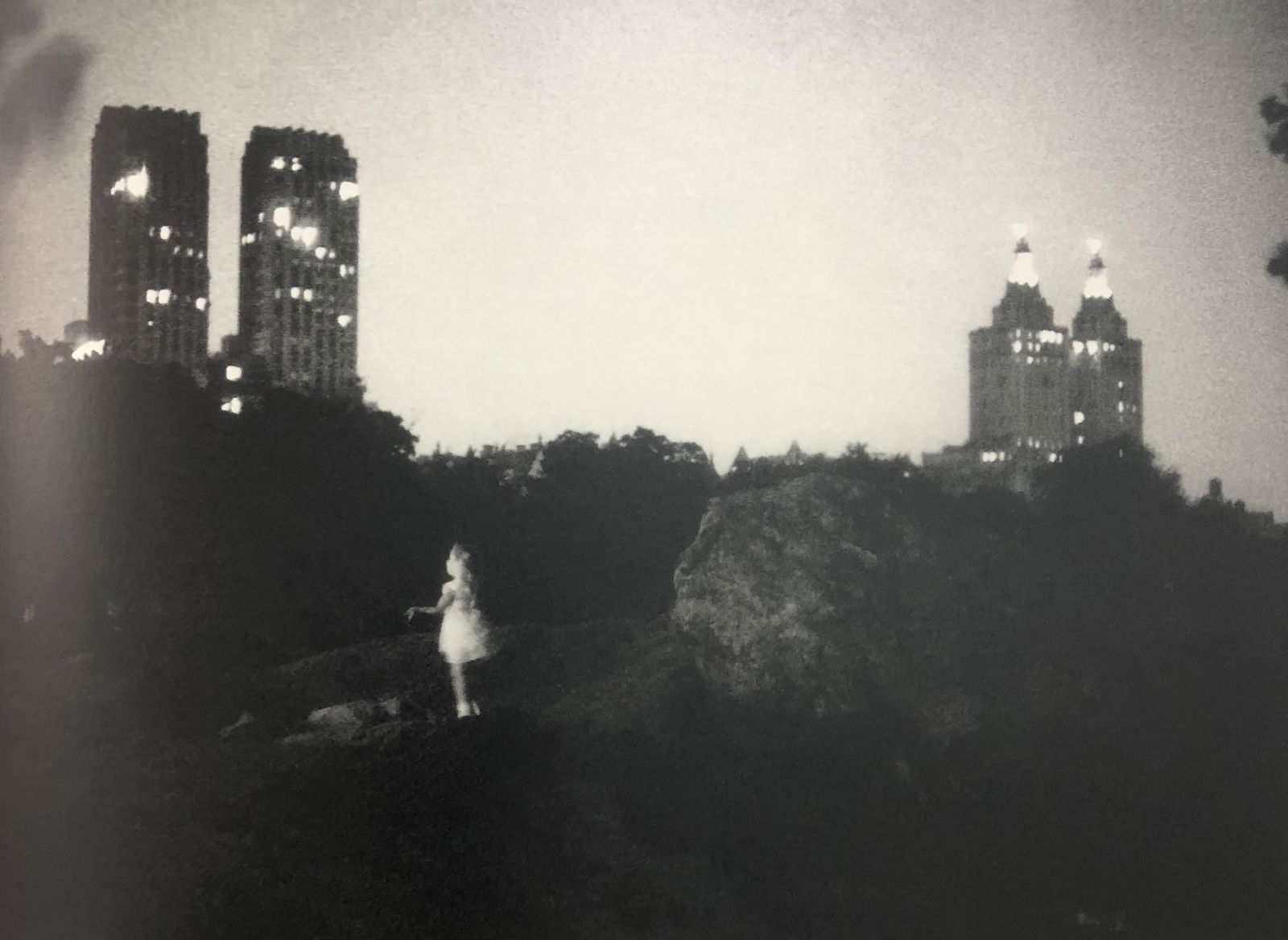 Bruce Davidsons - Central Park, Photo-Litho: BRUCE DAVIDSON - (B. 1946) Central Park Photo-Litho Printed circa later third quarter 20th century 6 3/8" x 9 5/8" (Image Size)