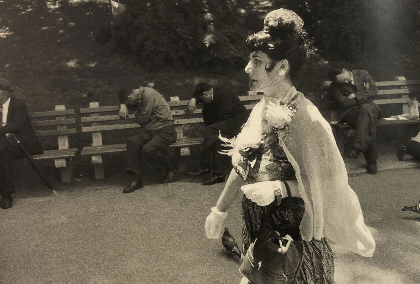 Bruce Davidsons - Central Park, Photo-Litho: BRUCE DAVIDSON - (B. 1946) Central Park Photo-Litho Printed circa later third quarter 20th century 6 3/8" x 9 5/8" (Image Size)
