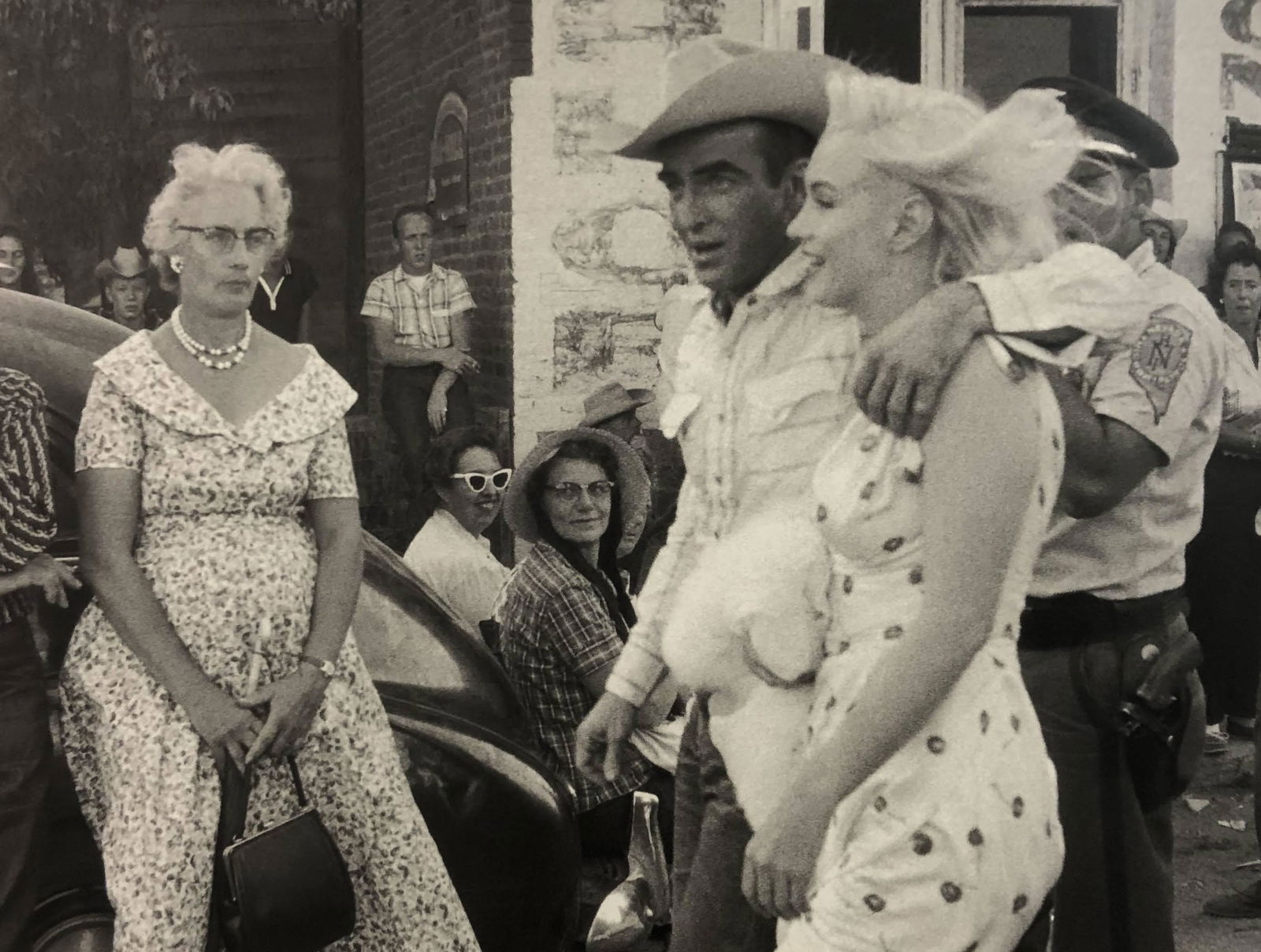 Bruce Davidsons - Marilyn Monroe, Photo-Litho: BRUCE DAVIDSON - (B. 1946) Marilyn Monroe and the Misfits Photo-Litho Printed circa later third quarter 20th century 6 3/8" x 9 5/8" (Image Size)