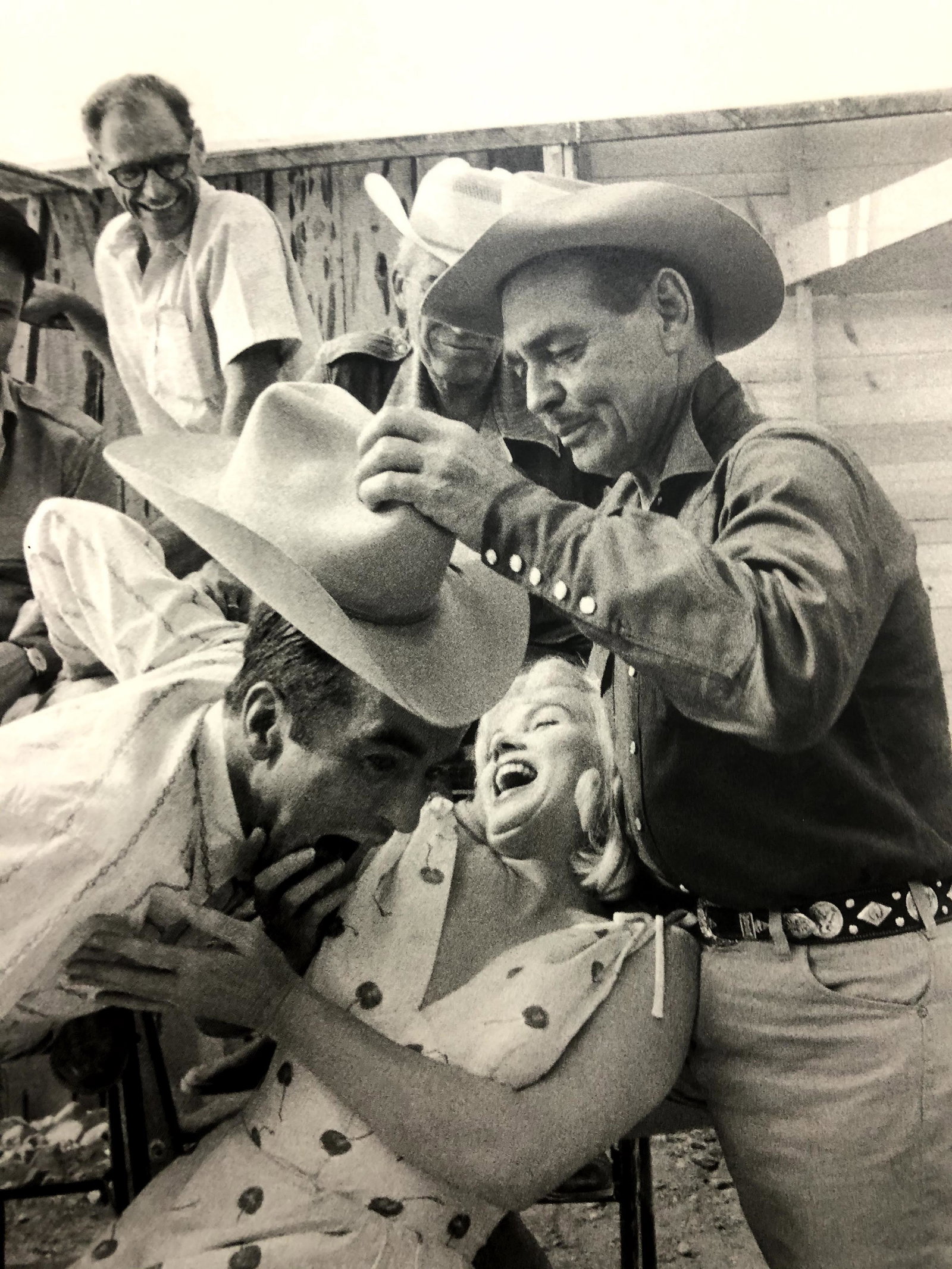 Bruce Davidsons - Marilyn Monroe, Photo-Litho: BRUCE DAVIDSON - (B. 1946) Marilyn Monroe and the Misfits Photo-Litho Printed circa later third quarter 20th century 9 1/8" x 6 1/8" (Image Size)