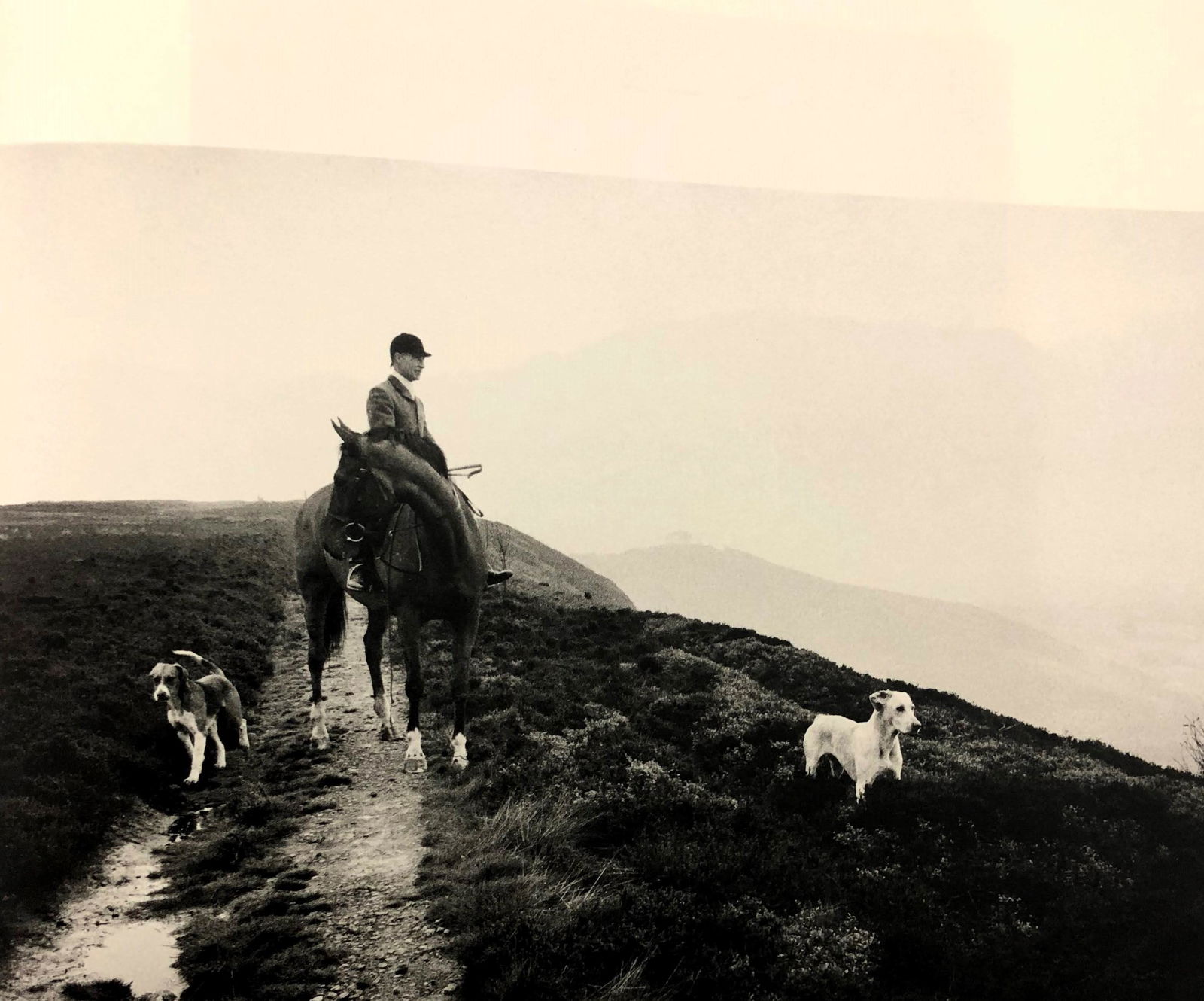 Bruce Davidsons - England/Scotland, Photo-Litho: BRUCE DAVIDSON - (B. 1946) England/Scotland Photo-Litho Printed circa later third quarter 20th century 6 3/8" x 9 5/8" (Image Size)