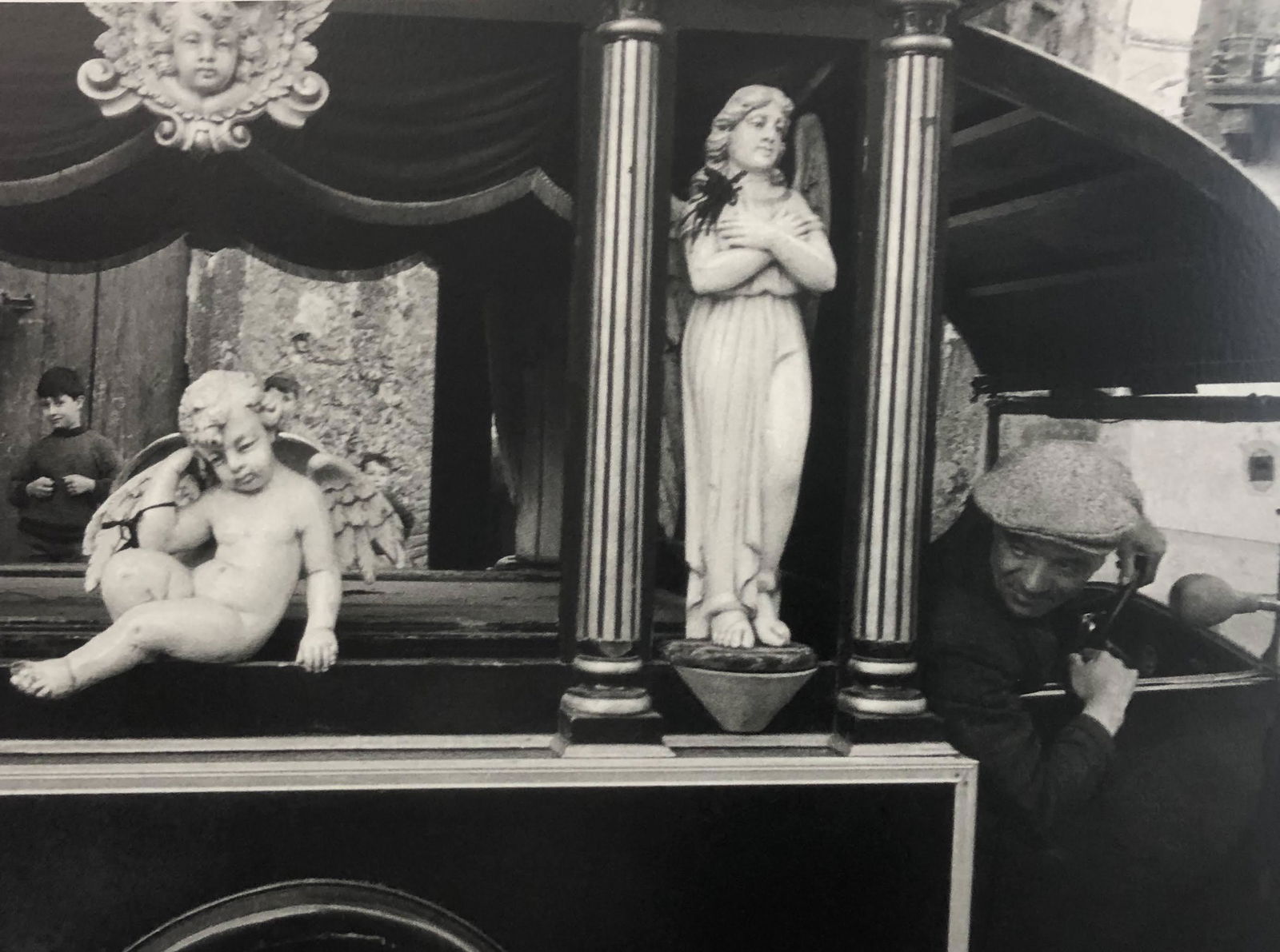 Bruce Davidsons - Sicily, Photo-Litho: BRUCE DAVIDSON - (B. 1946) Sicily Photo-Litho Printed circa later third quarter 20th century 6 3/8" x 9 5/8" (Image Size)