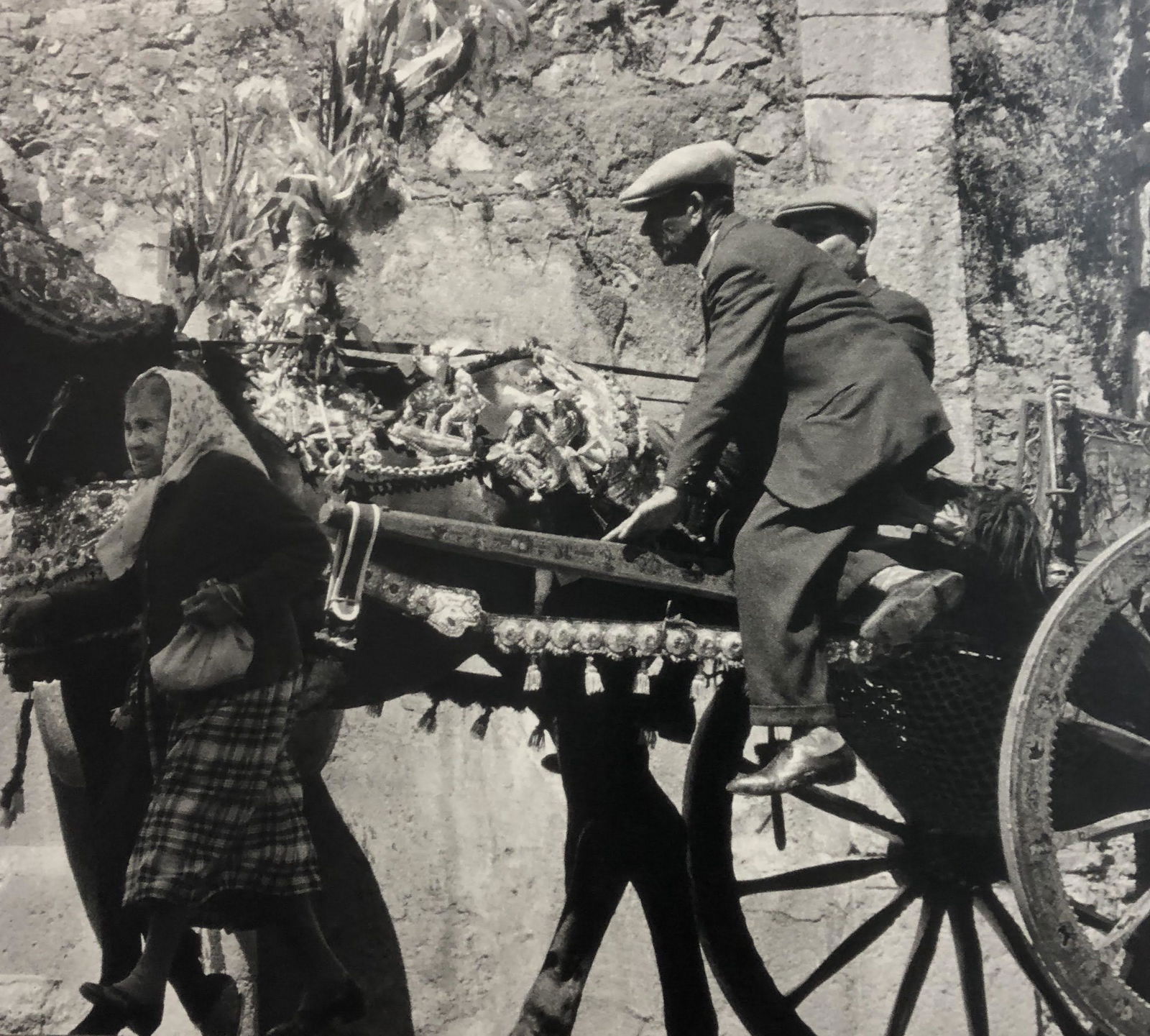 Bruce Davidsons - Sicily, Photo-Litho: BRUCE DAVIDSON - (B. 1946) Sicily Photo-Litho Printed circa later third quarter 20th century 6 3/8" x 9 5/8" (Image Size)