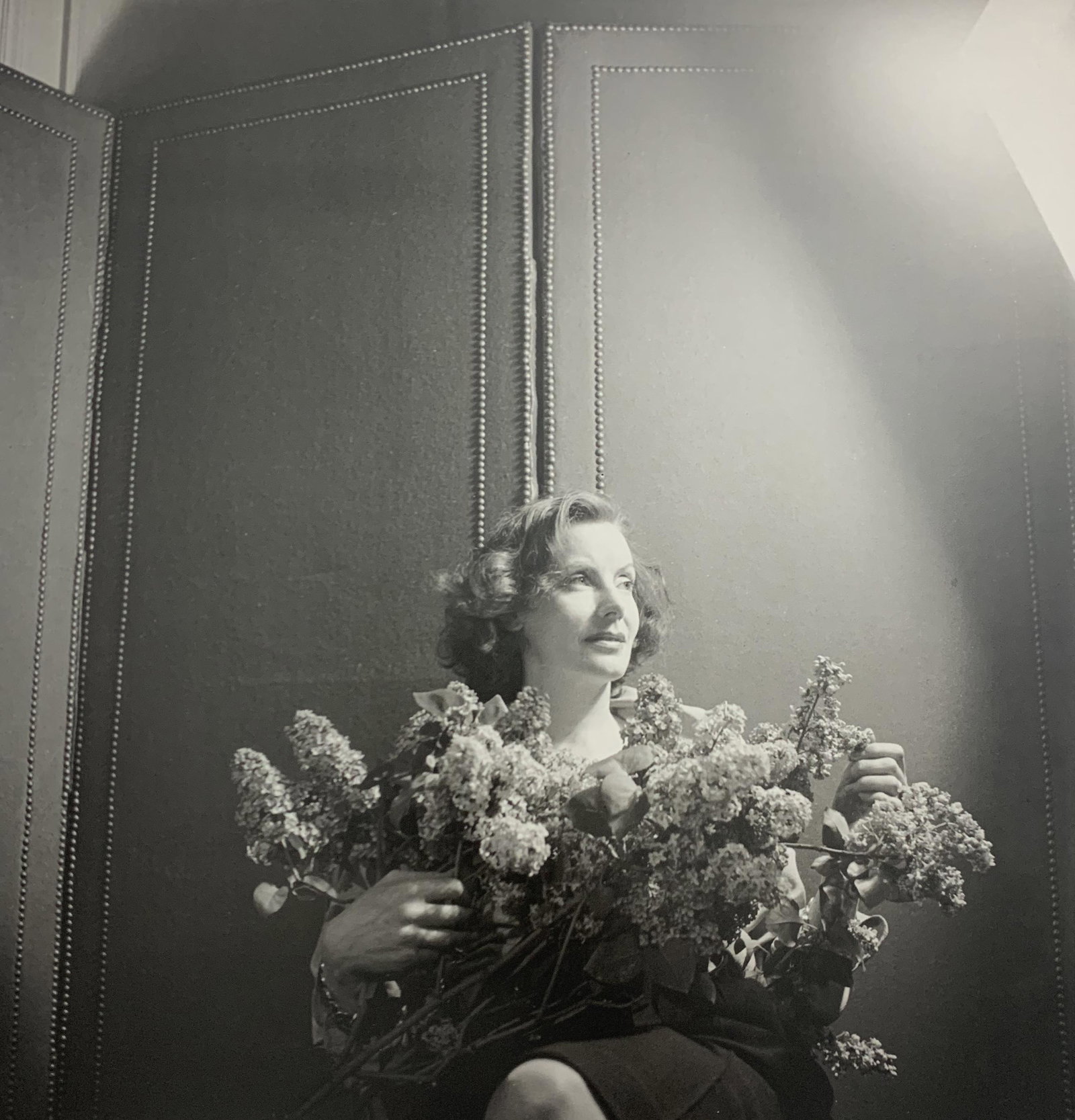 Cecil Beaton - Greta Garbo, Photo-Litho: CECIL BEATON - (B.1904-1980) Greta Garbo, Plaza Hotel, New York Photo-Litho Printed circa late 20th Century 10 5/8" x 10 1/4" (Image Size)