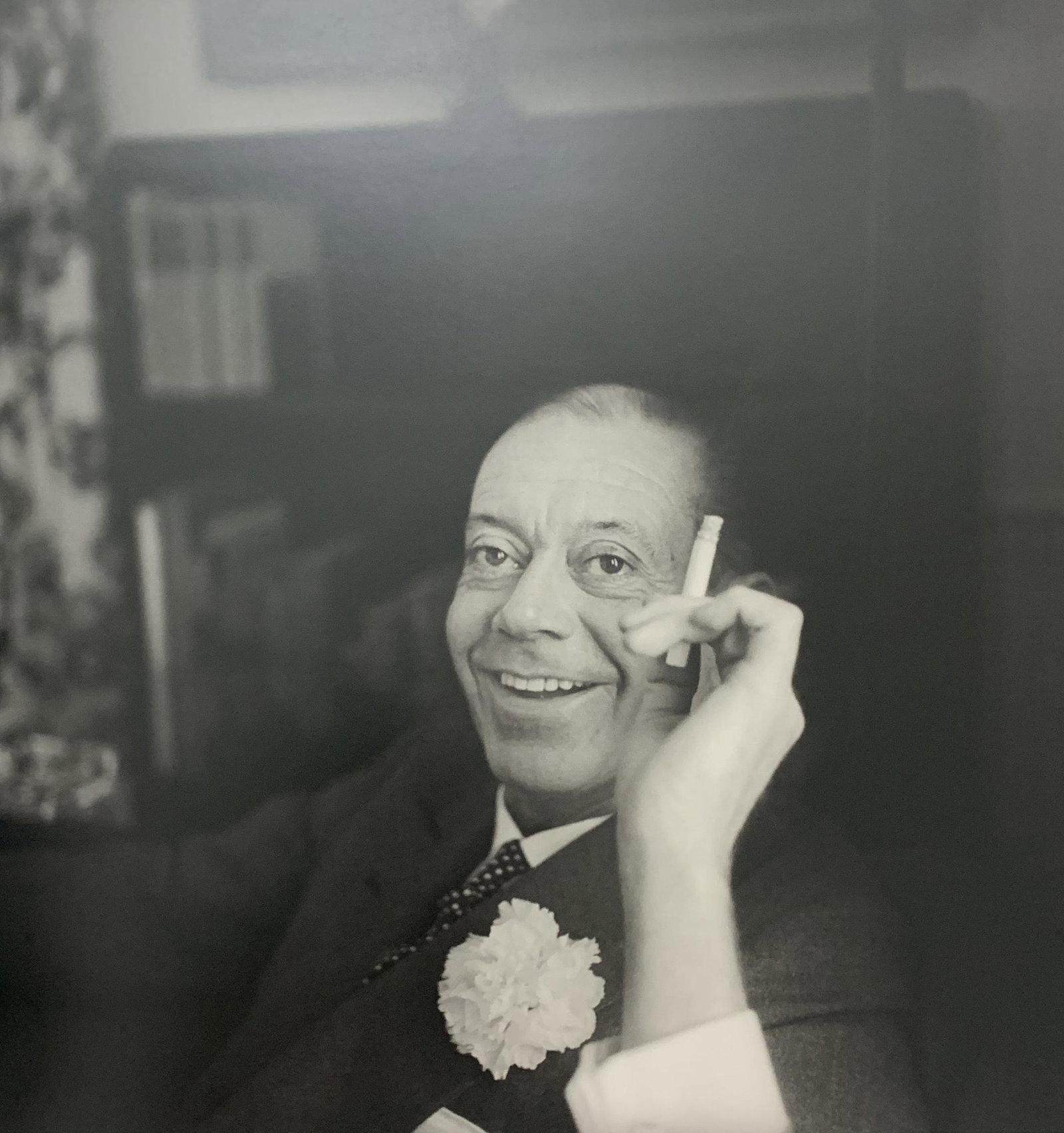 Cecil Beaton - Cole Porter, Photo-Litho: CECIL BEATON - (B.1904-1980) Cole Porter Photo-Litho Printed circa late 20th Century 10 5/8" x 10 1/4" (Image Size)