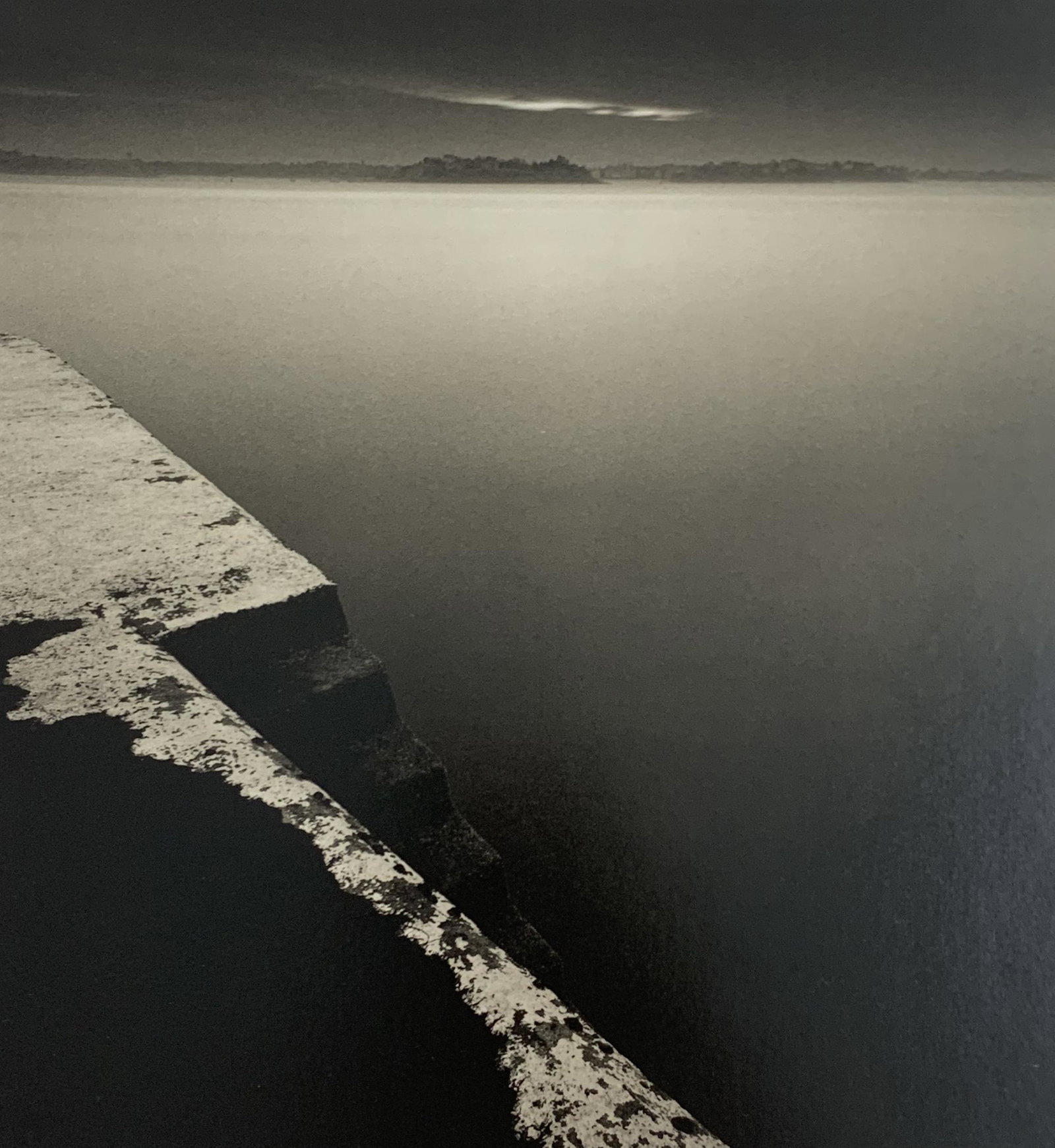 Michael Kenna - Light Over Dinard, Photo-Litho: MICHAEL KENNA - (B. 1953) Light Over Dinard, St Malo, Brittany, France Photo-Litho Printed circa Late 20th Century 7 7/8" x 7 1/2" (Image Size)