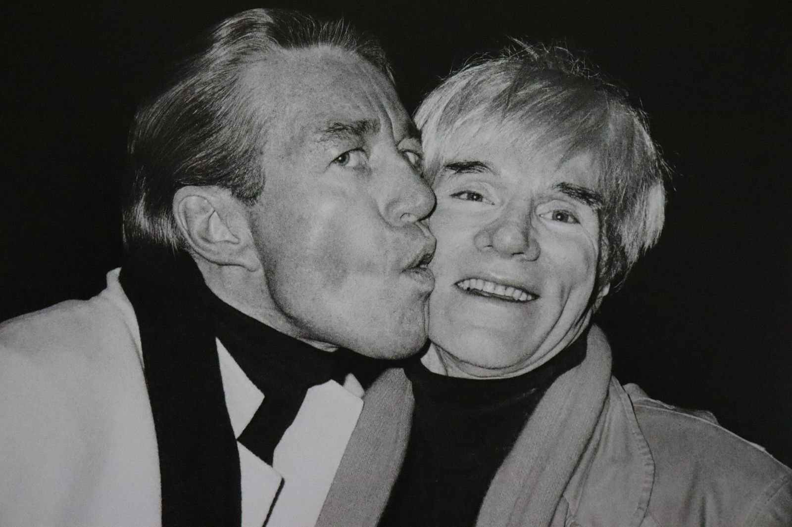 Halston and Andy Warhol, Studio 54, Photo-Litho: UNKNOWN PHOTOGRAPHER Halston and Andy Warhol, Studio 54 Photo-Litho Printed circa late 20th century 6 1/4" x 8 5/8" (Image Size)
