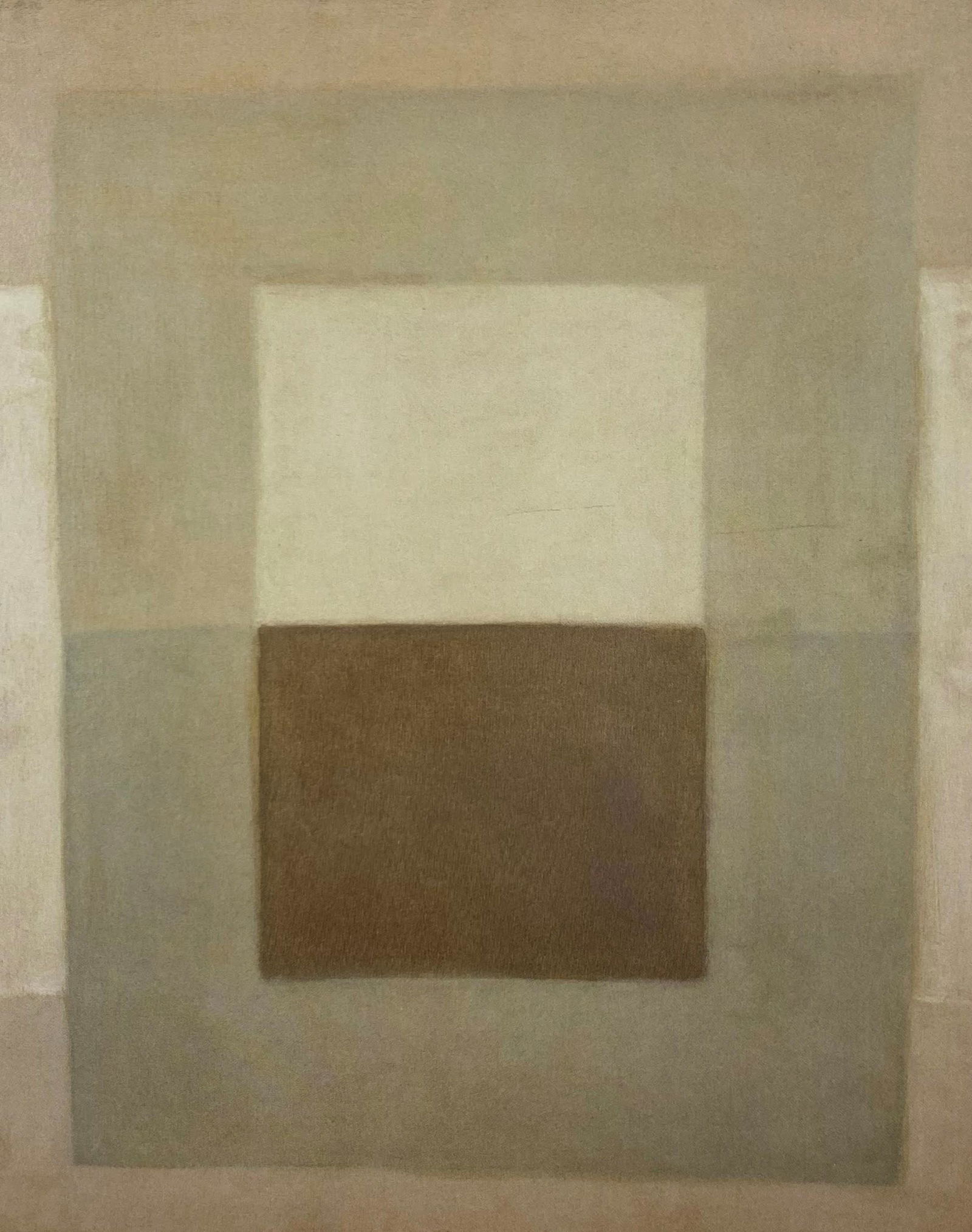 Agnes Martin - Beach, Colored Offset-lithograph (1 of 1)