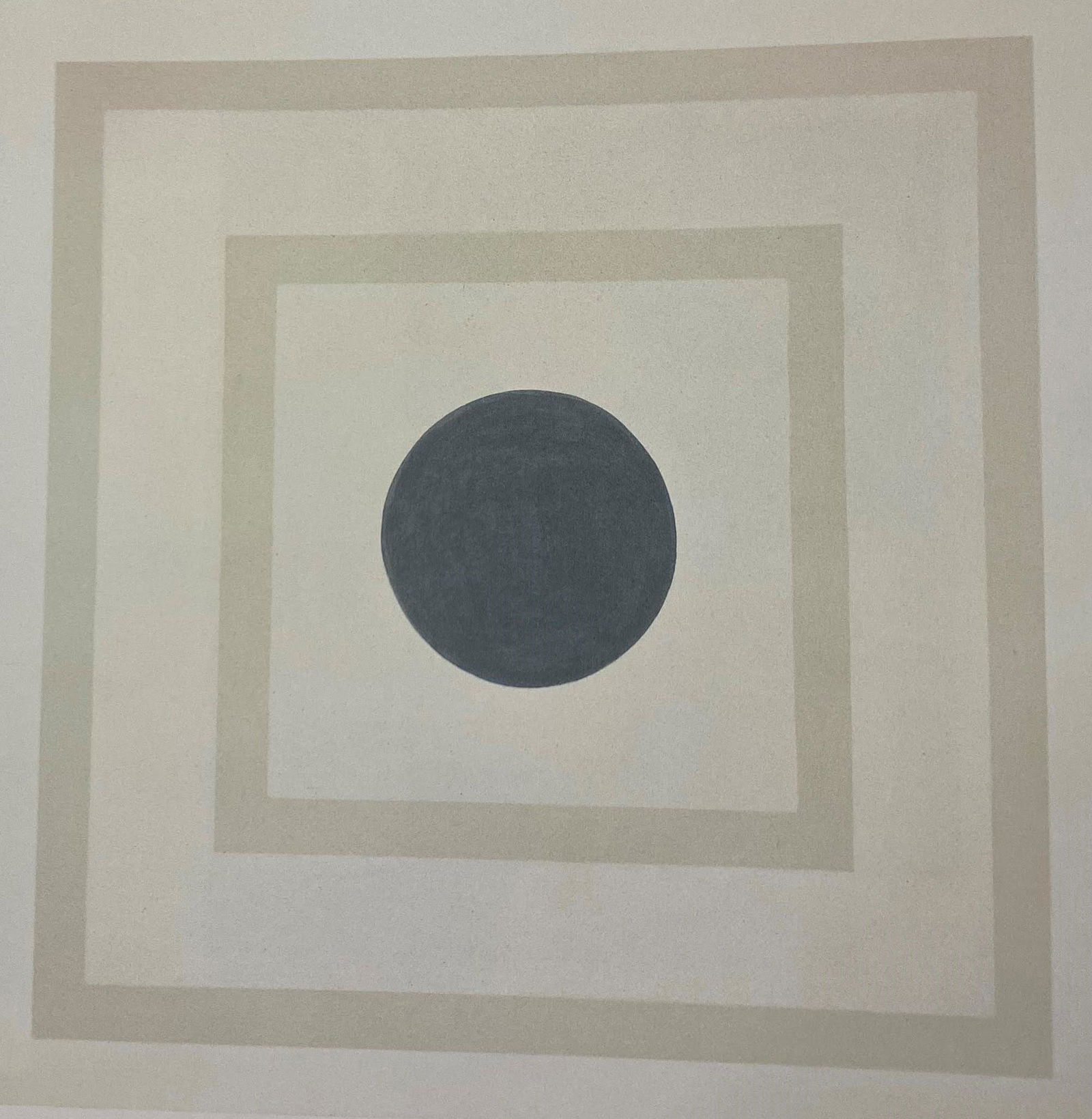 Agnes Martin - Untitled, Colored Offset-lithograph (1 of 1)
