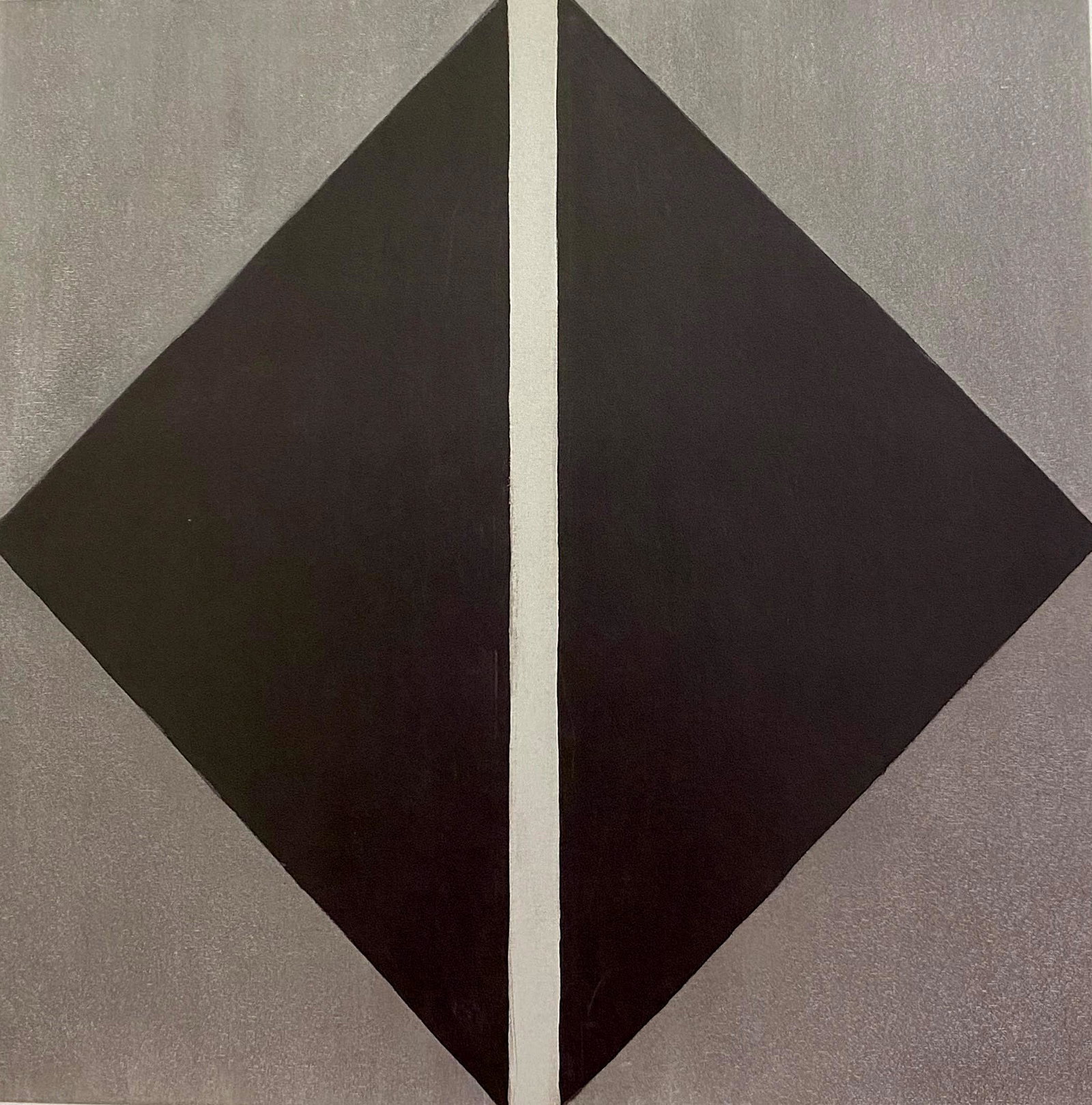 Agnes Martin - Untitled, Colored Offset-lithograph: AGNES MARTIN (B.1912-2004) Untitled Colored offset lithograph Printed circa late 20th Century 7" x 7" (Image Size)