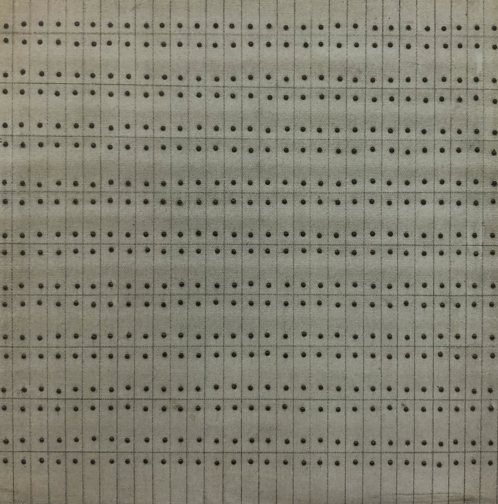 Agnes Martin - The Wall, Colored Offset-lithograph: AGNES MARTIN (B.1912-2004) The Wall Colored offset lithograph Printed circa late 20th Century 4 1/4" x 4 1/4" (Image Size)
