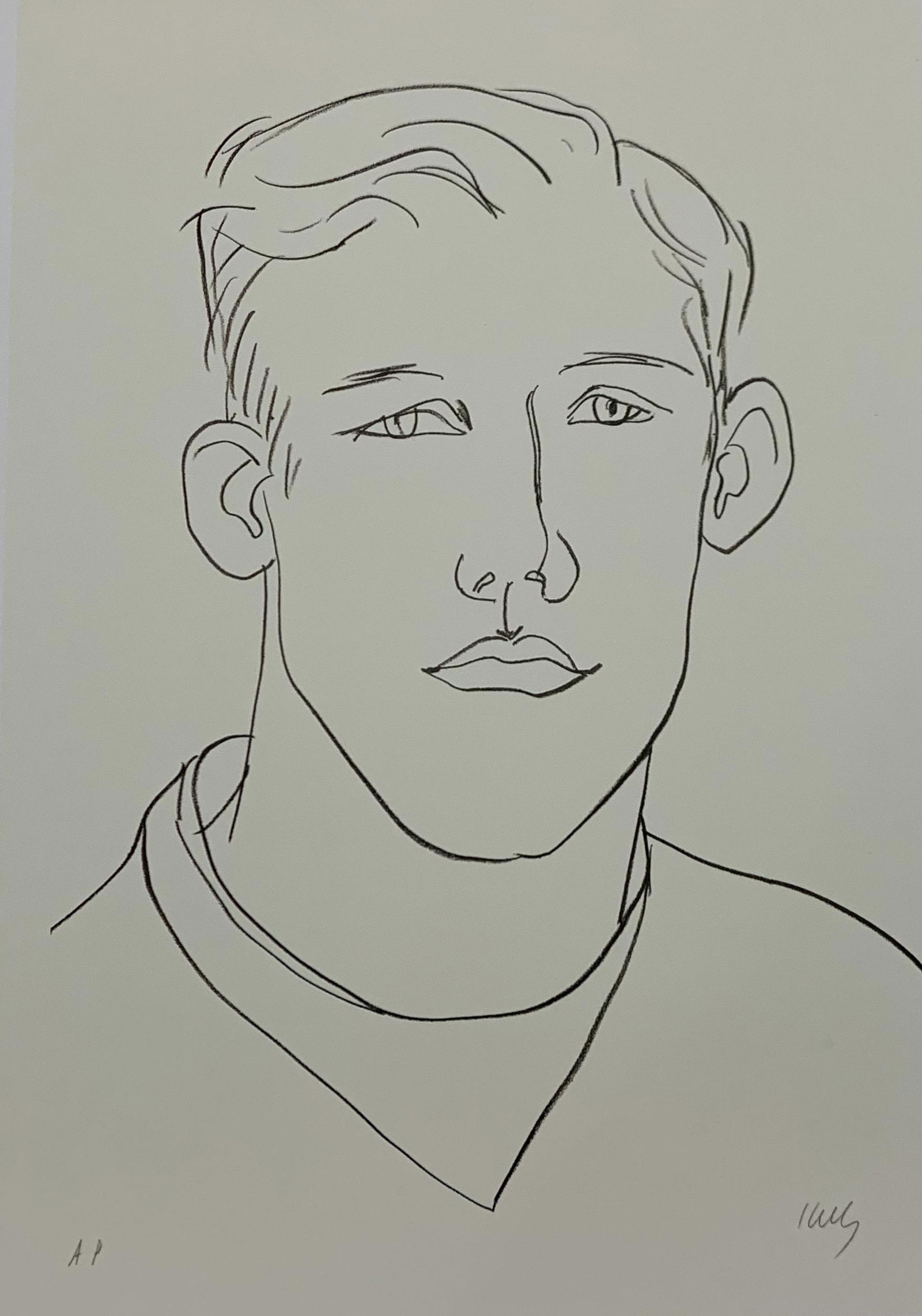 Ellsworth Kelly - David, Colored Offset-lithograph (1 of 1)