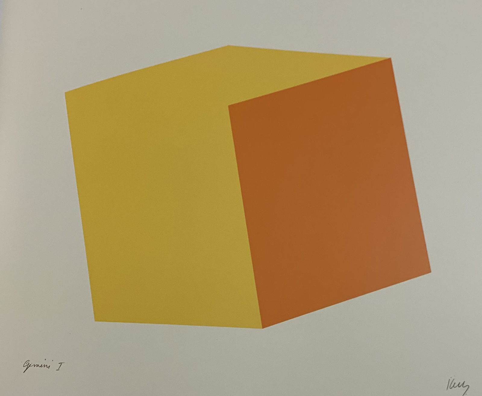 Ellsworth Kelly - Yellow, Colored Offset-lithograph (1 of 1)