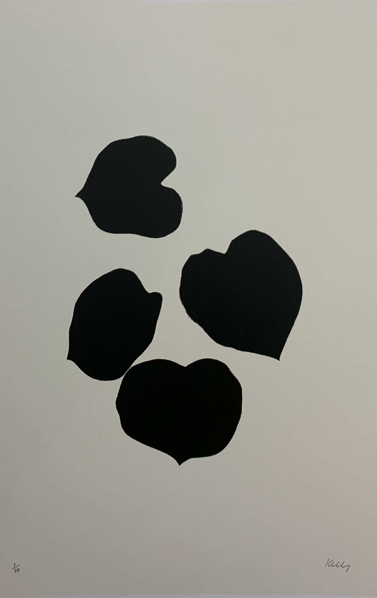 Ellsworth Kelly - Grape Leaves, Colored Offset-litho (1 of 1)