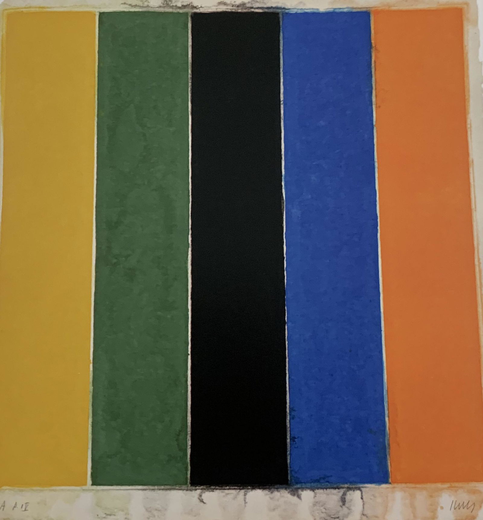 Ellsworth Kelly - Colored Offset-lithograph (1 of 1)