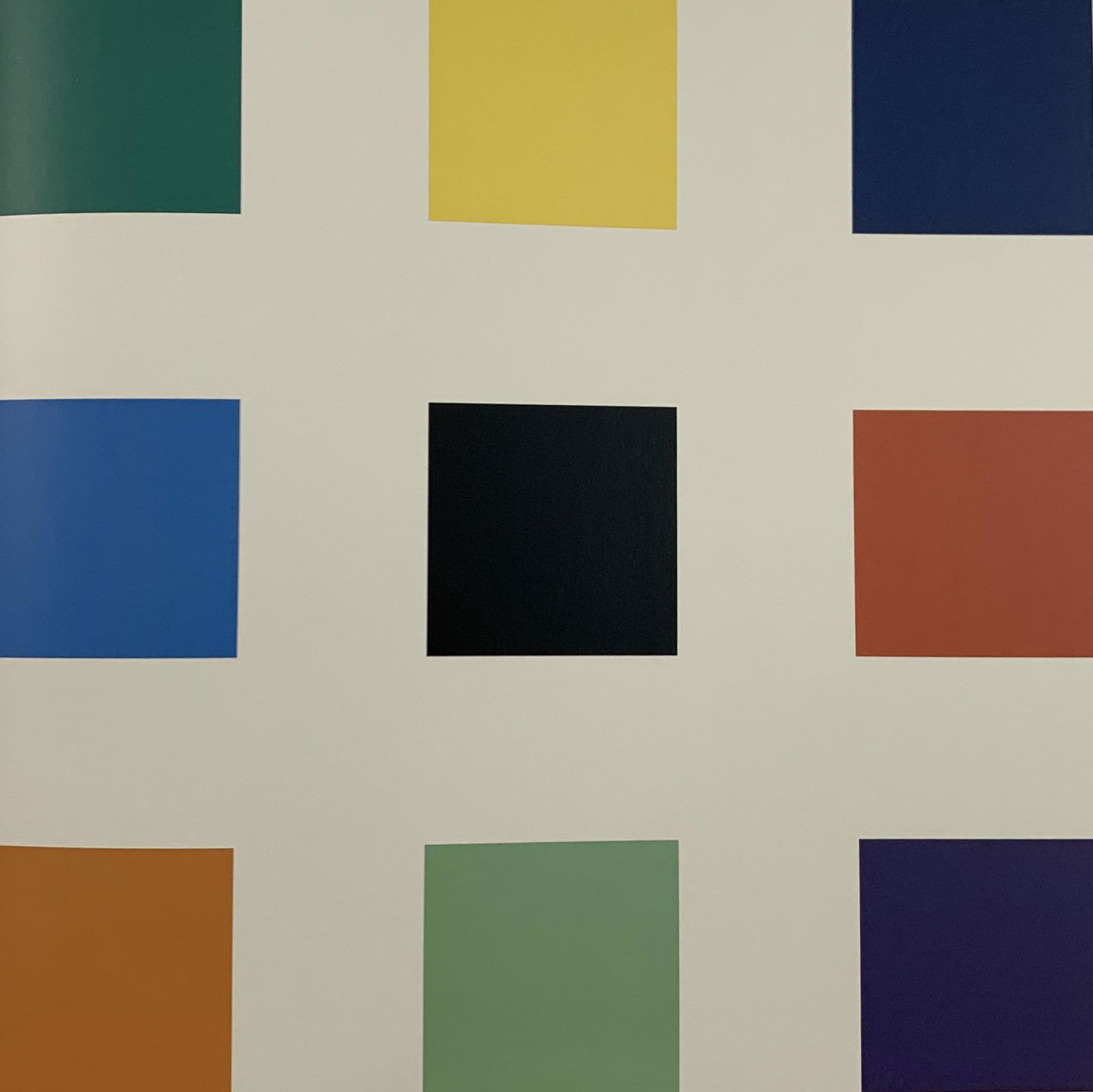 Ellsworth Kelly - Nine Squares, Colored Offset-litho (1 of 1)