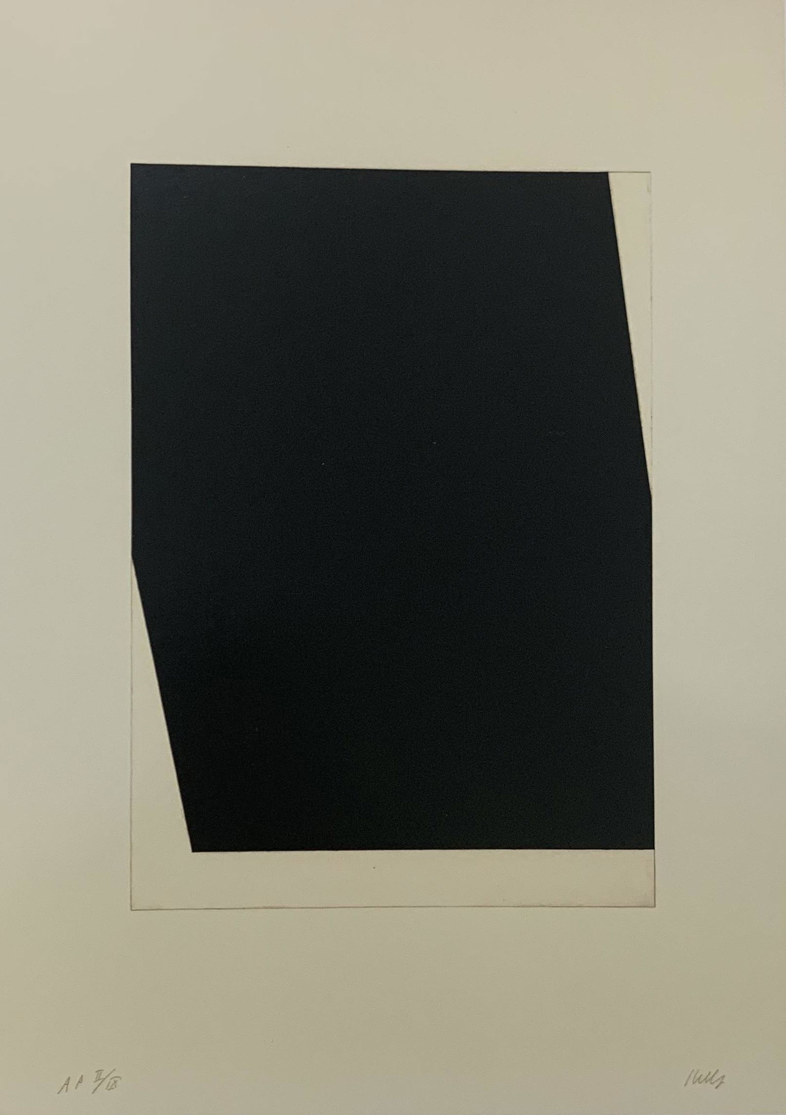 Ellsworth Kelly - Concorde I, Colored Offset-litho (1 of 1)