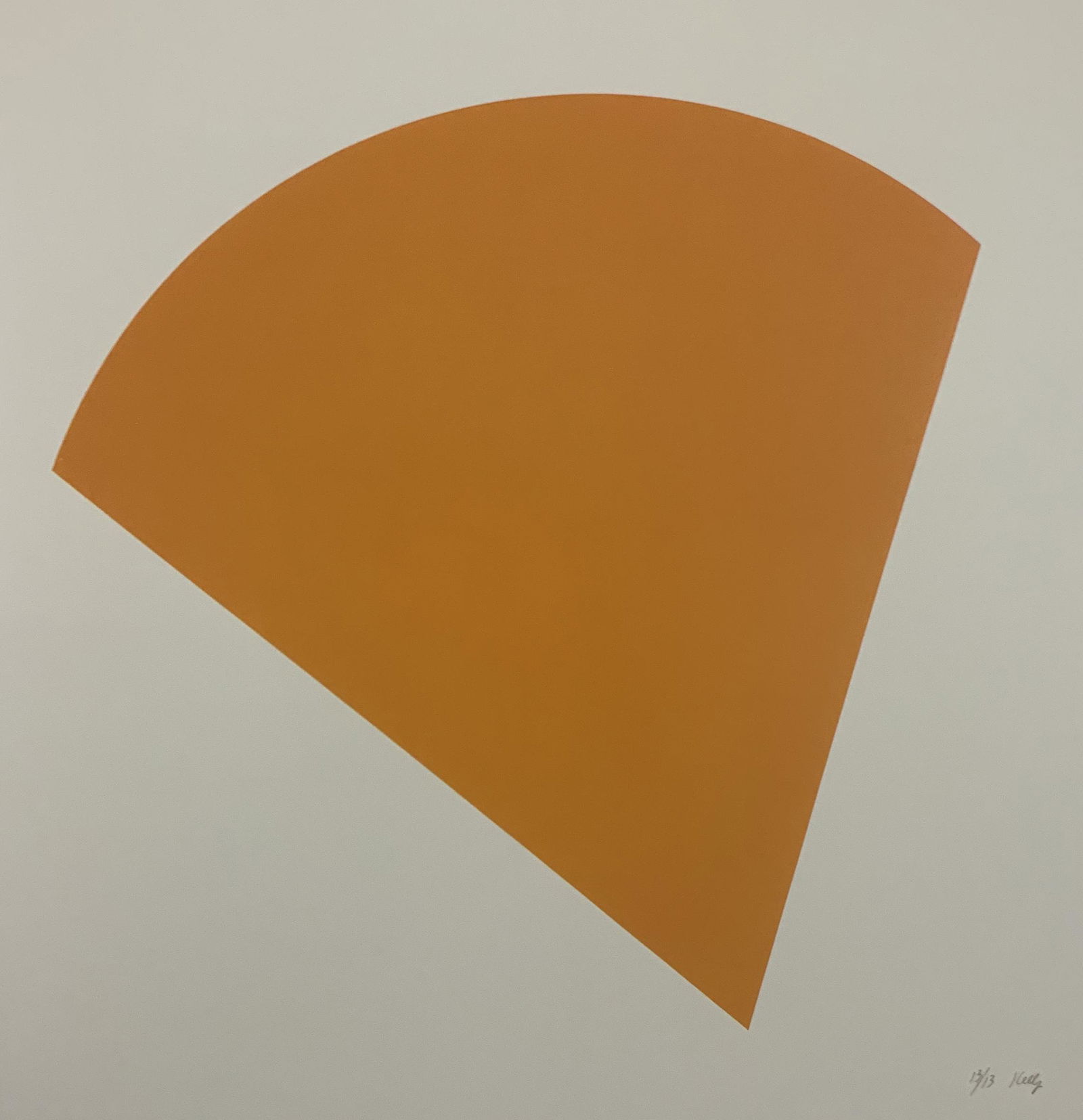 Ellsworth Kelly - Untitled, Colored Offset-lithograph (1 of 1)