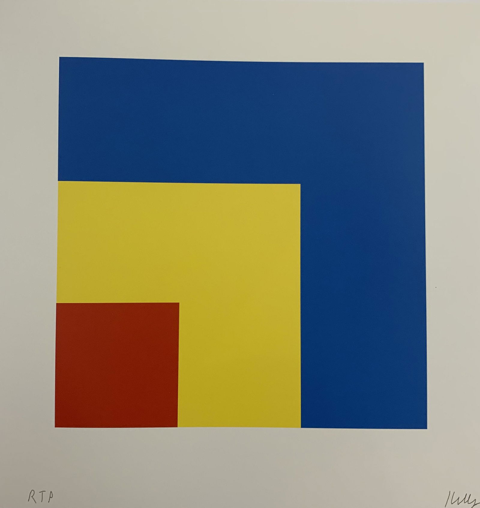 Ellsworth Kelly - Colored Offset-lithograph (1 of 1)